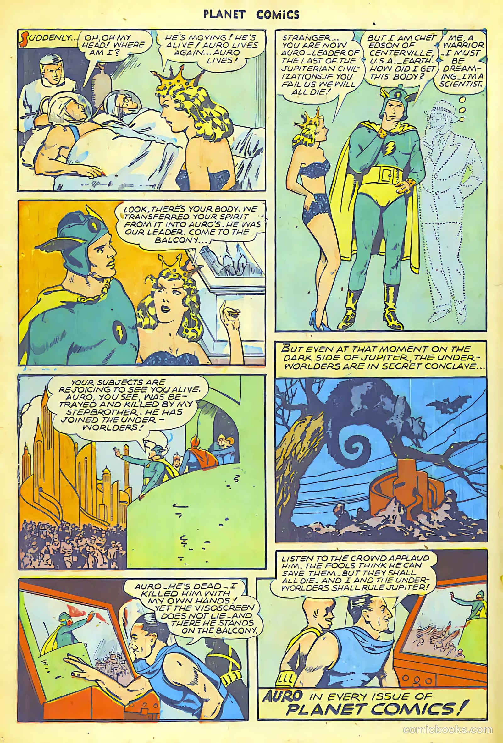 Planet Comics #41 (1946, Fiction House) — page 24 of 52