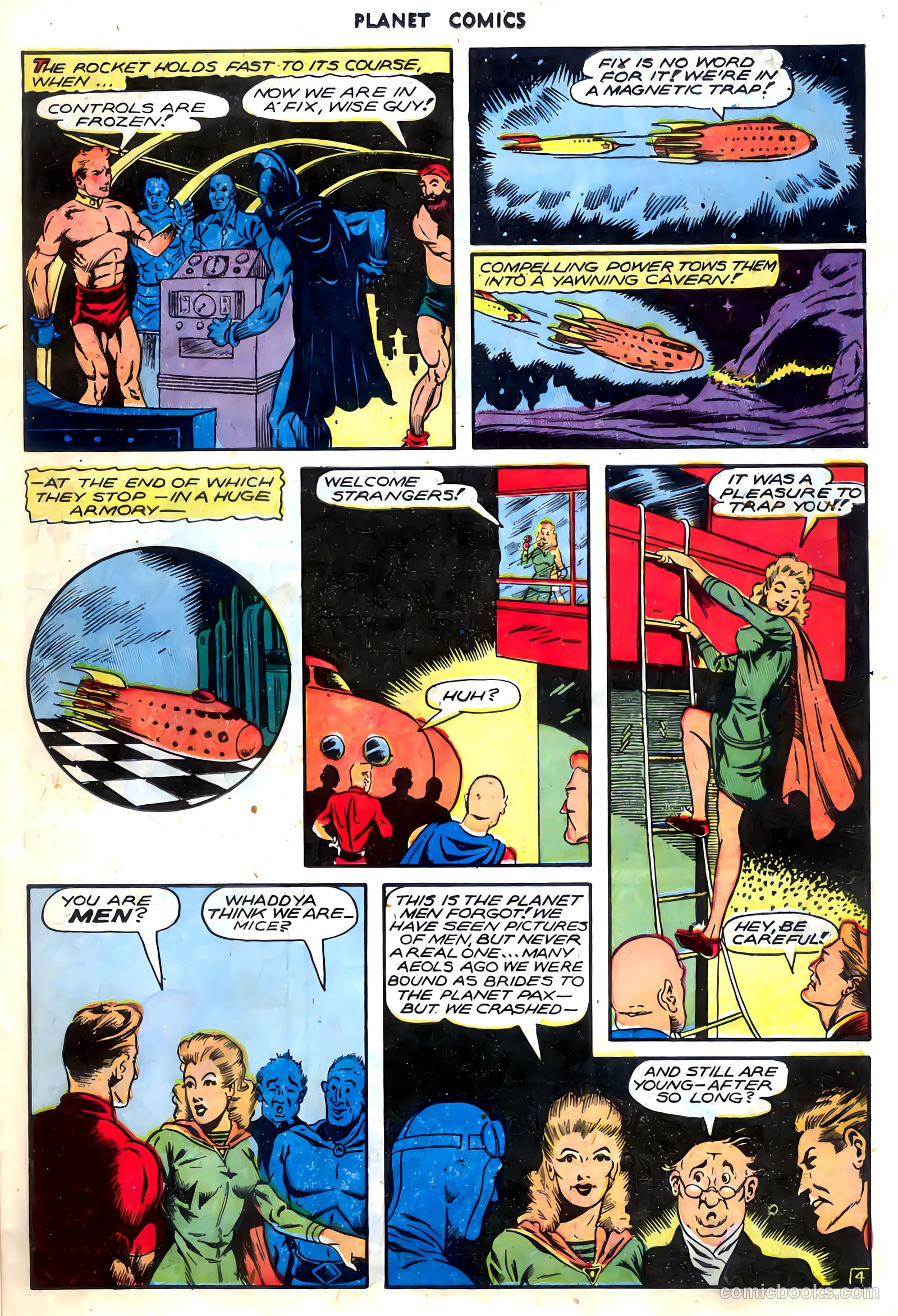 Planet Comics #41 (1946, Fiction House) — page 31 of 52
