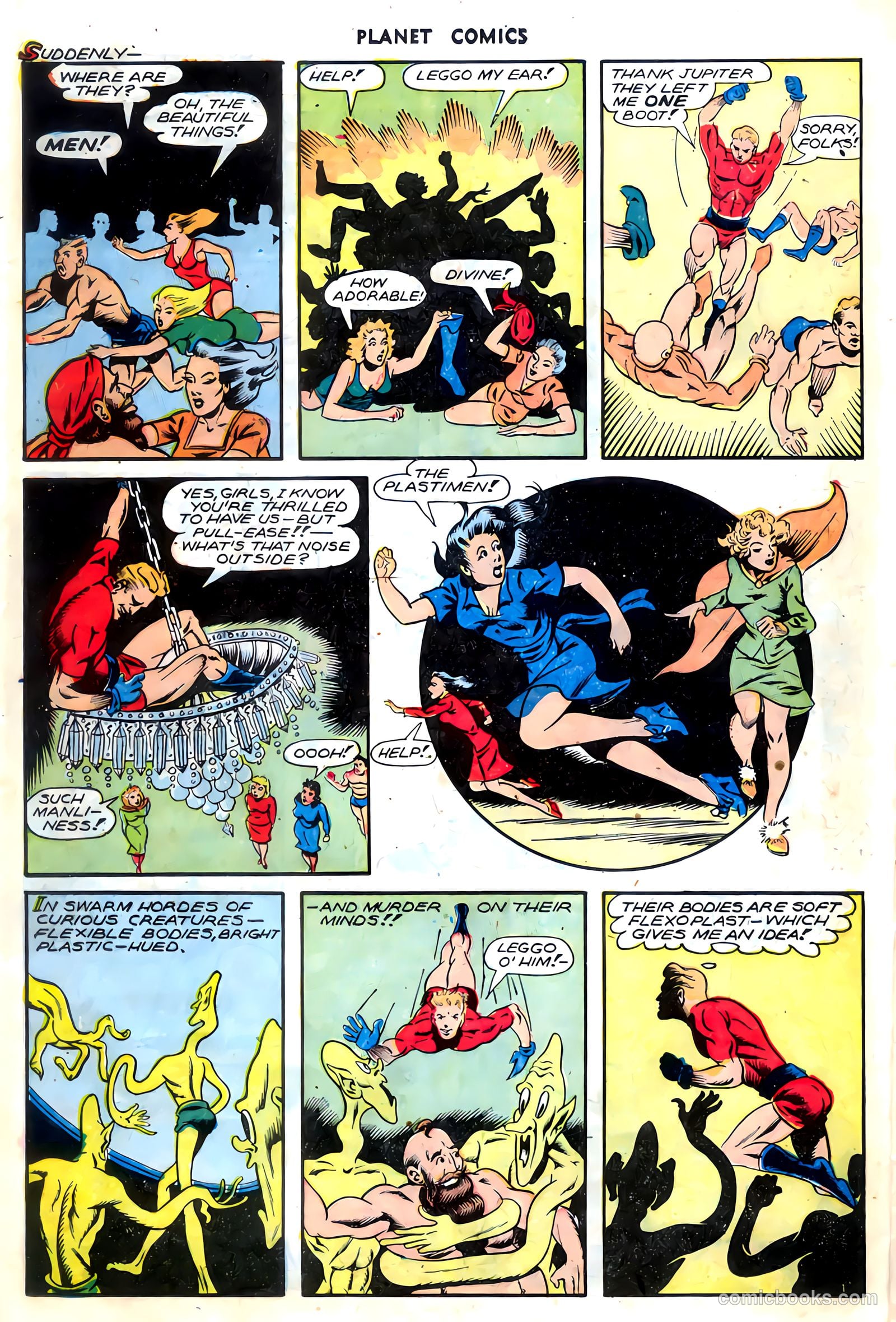 Planet Comics #41 (1946, Fiction House) — page 32 of 52