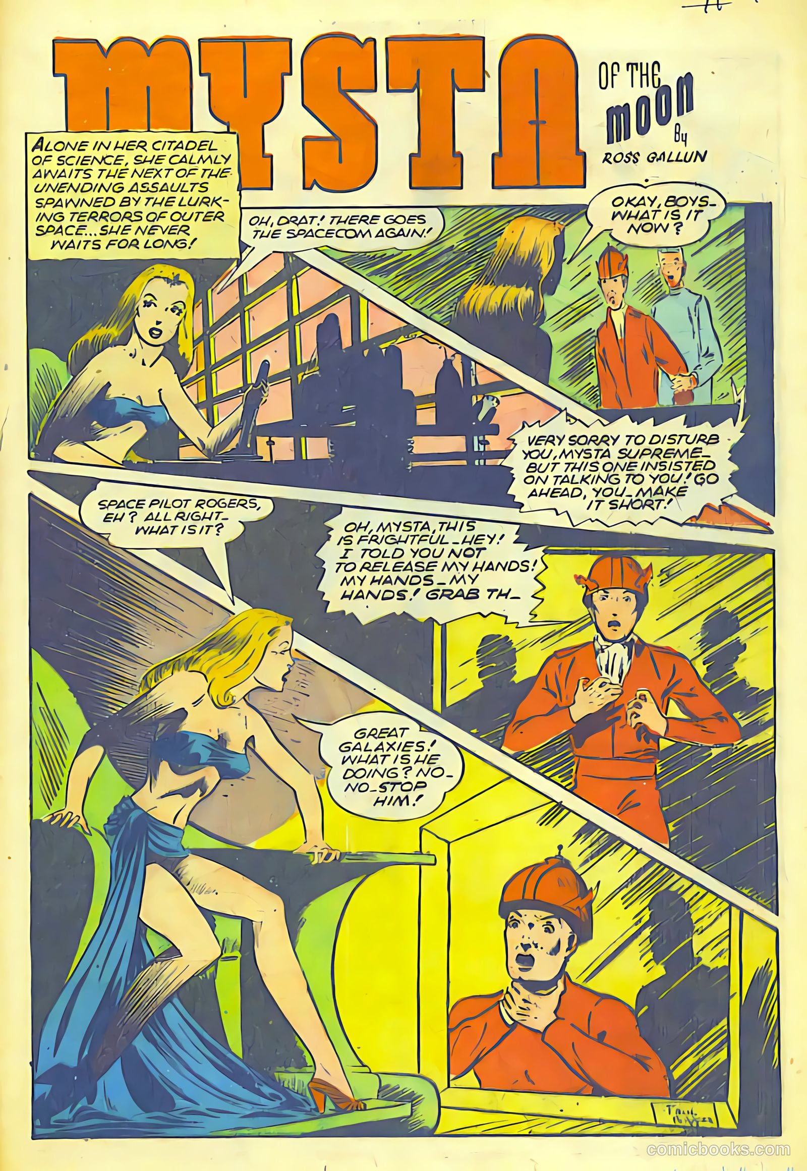 Planet Comics #41 (1946, Fiction House) — page 35 of 52