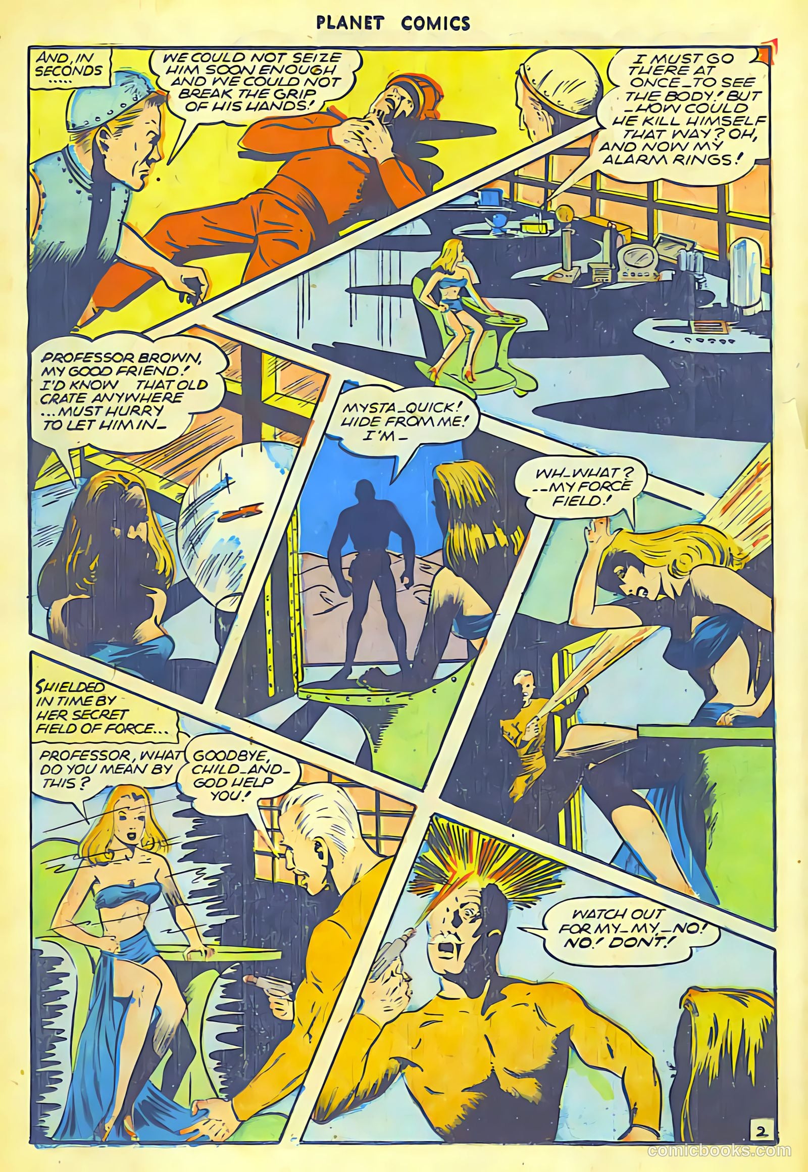 Planet Comics #41 (1946, Fiction House) — page 36 of 52