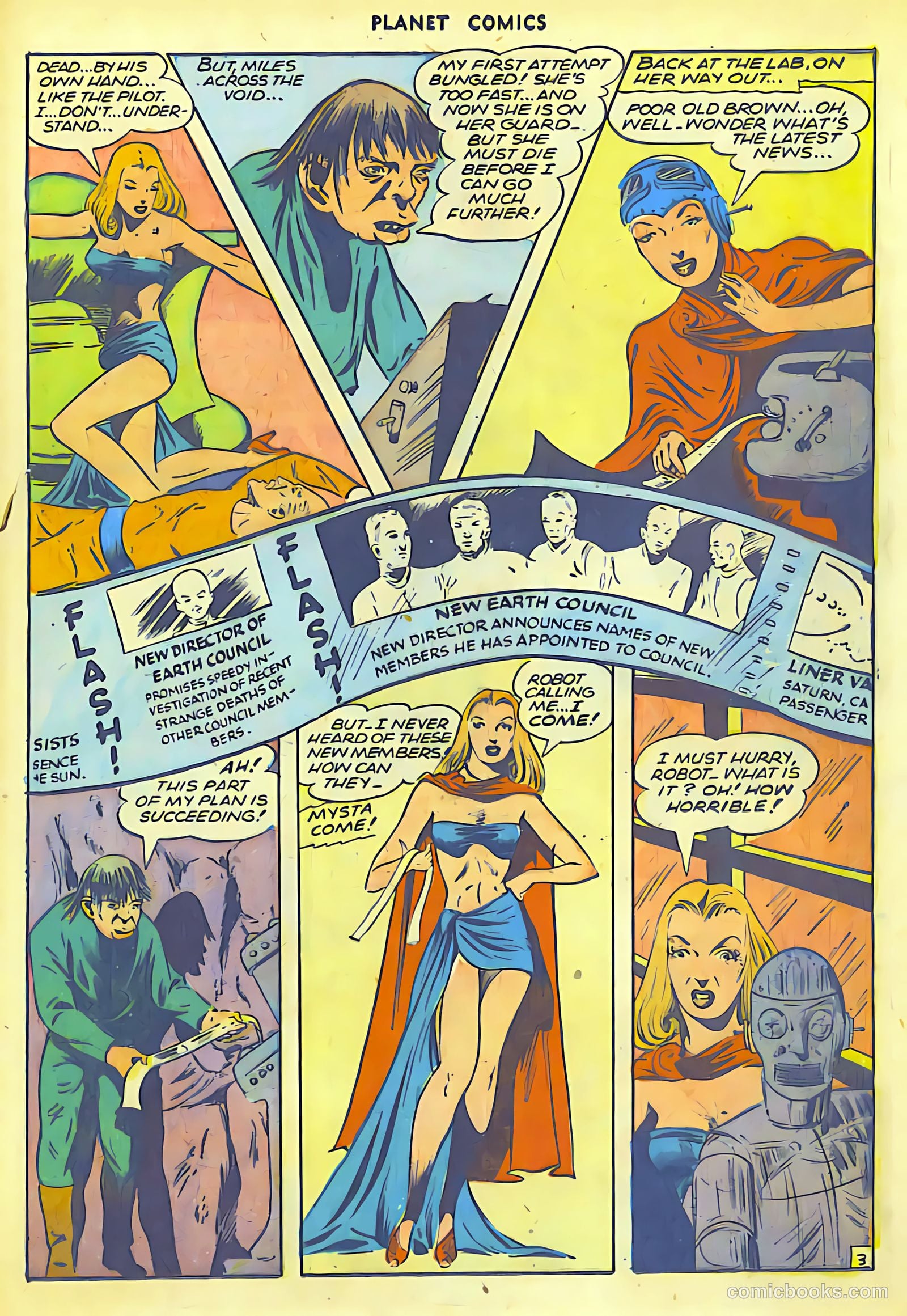 Planet Comics #41 (1946, Fiction House) — page 37 of 52