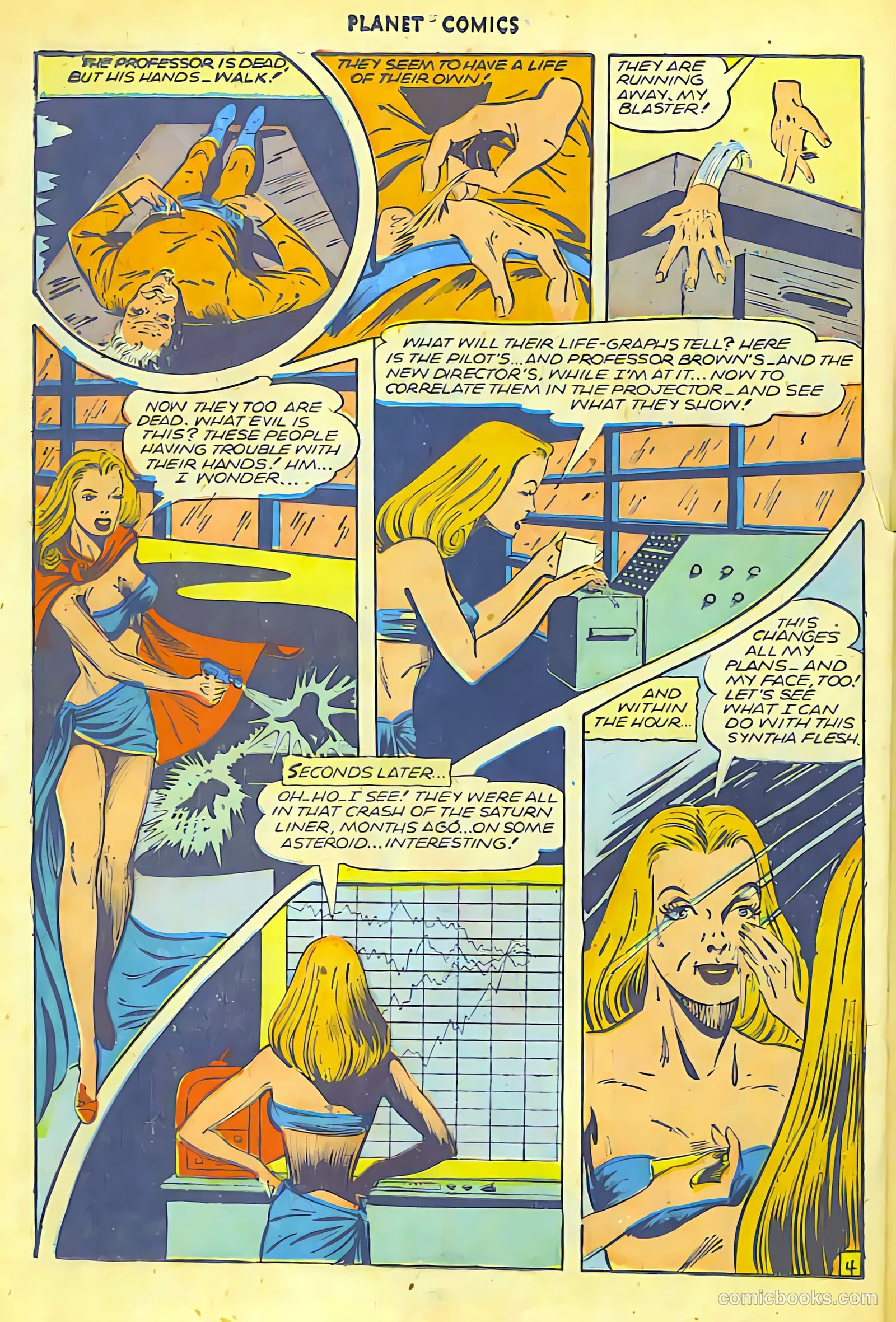 Planet Comics #41 (1946, Fiction House) — page 38 of 52