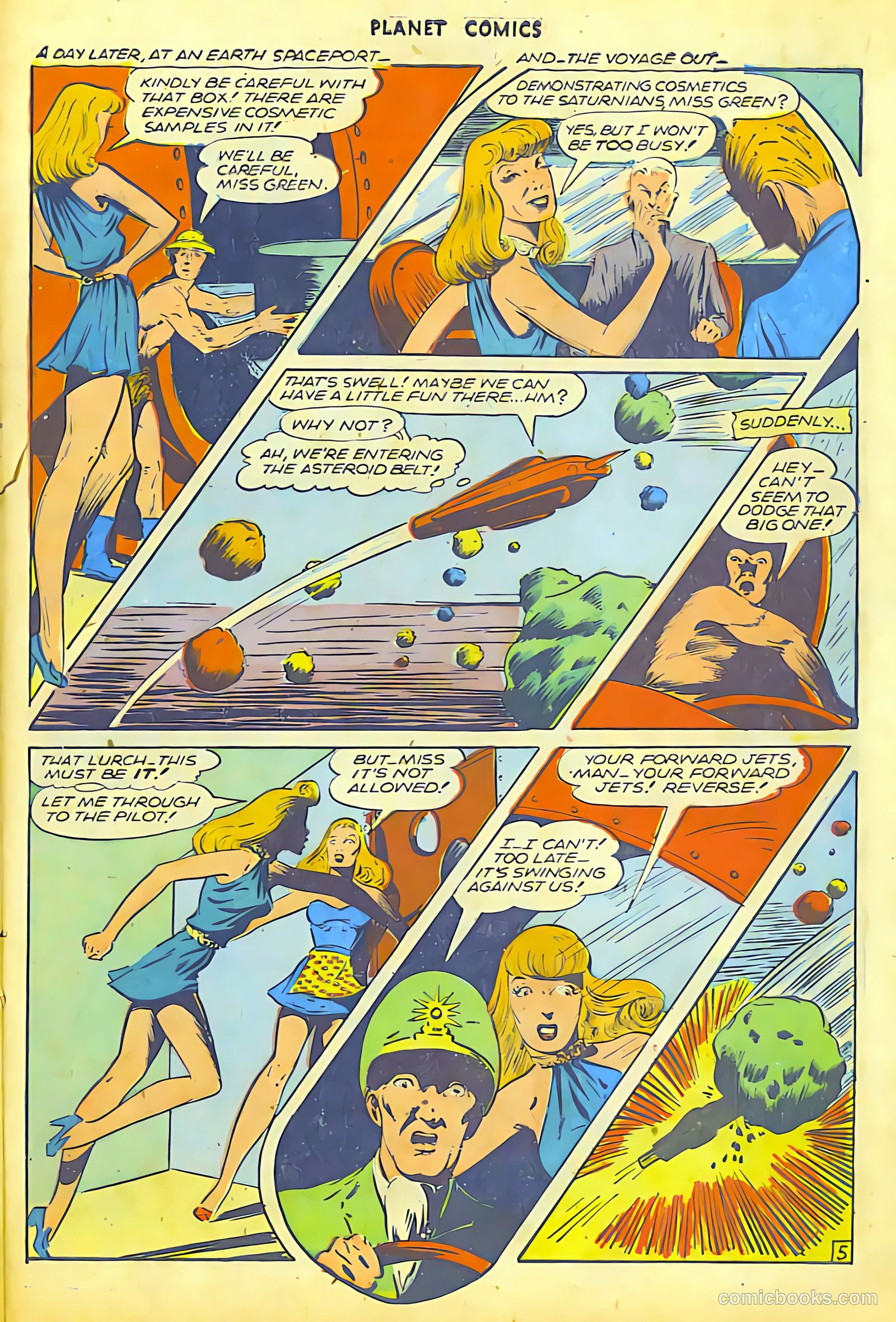 Planet Comics #41 (1946, Fiction House) — page 39 of 52