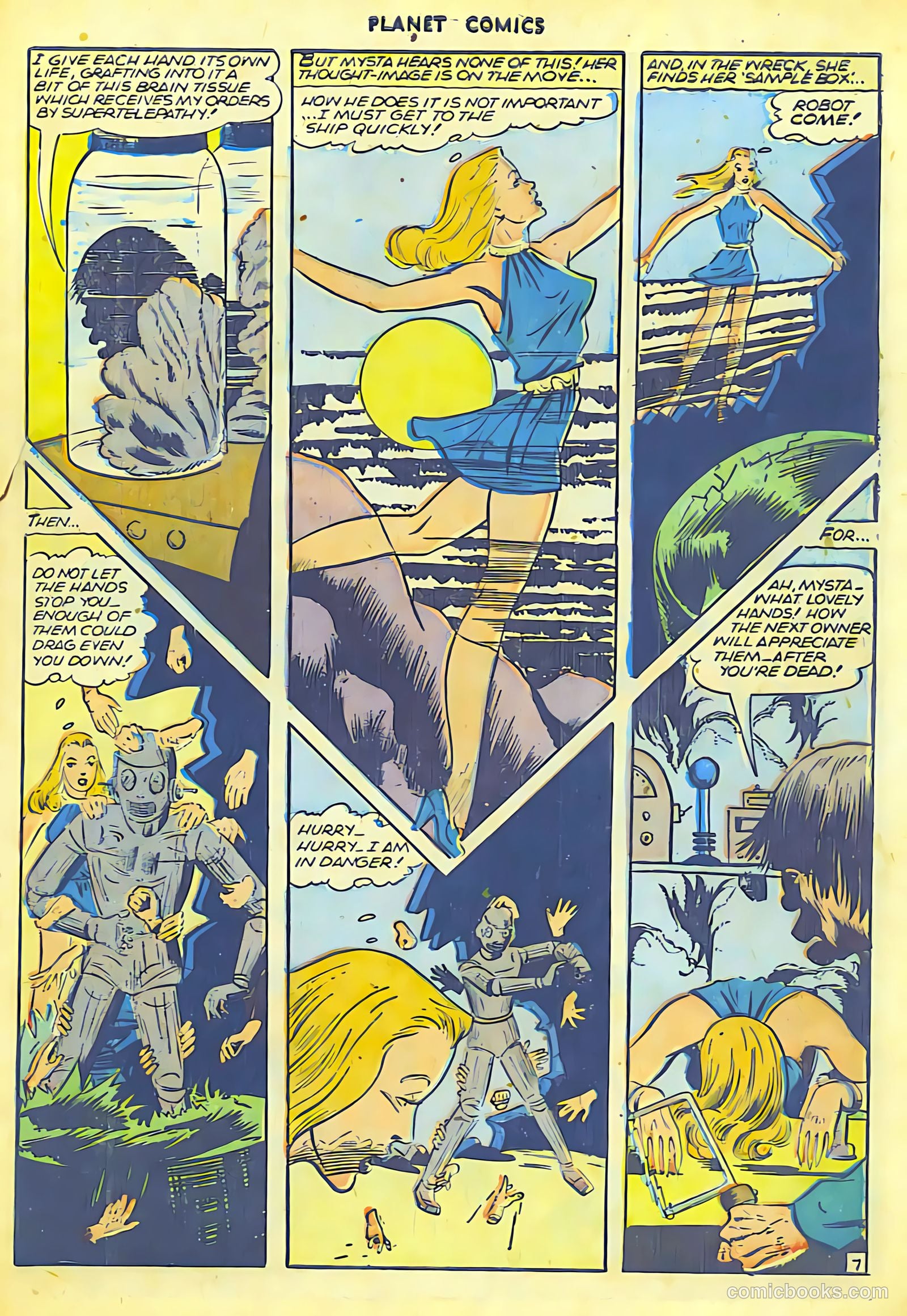 Planet Comics #41 (1946, Fiction House) — page 41 of 52