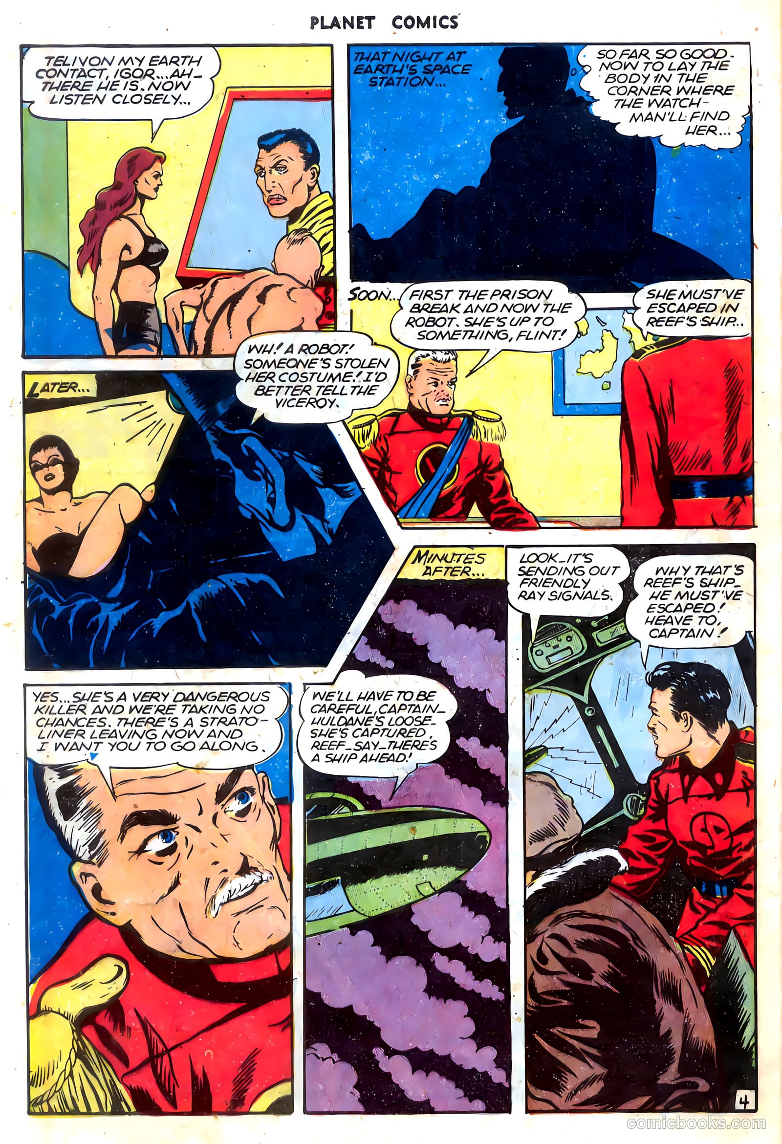 Planet Comics #41 (1946, Fiction House) — page 46 of 52