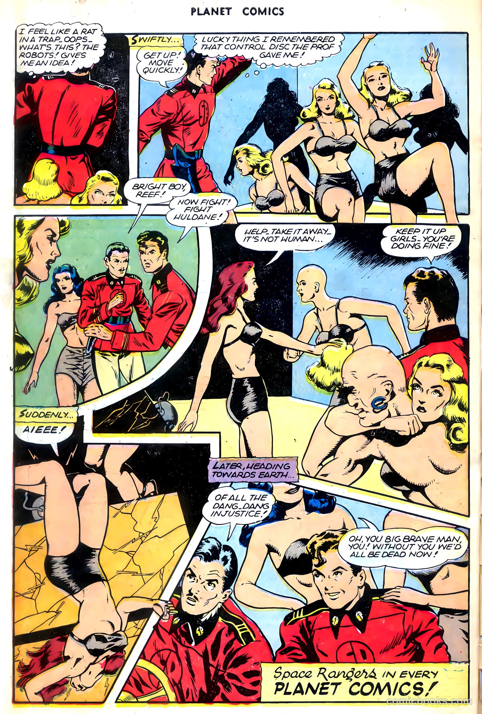 Planet Comics #41 (1946, Fiction House) — page 50 of 52