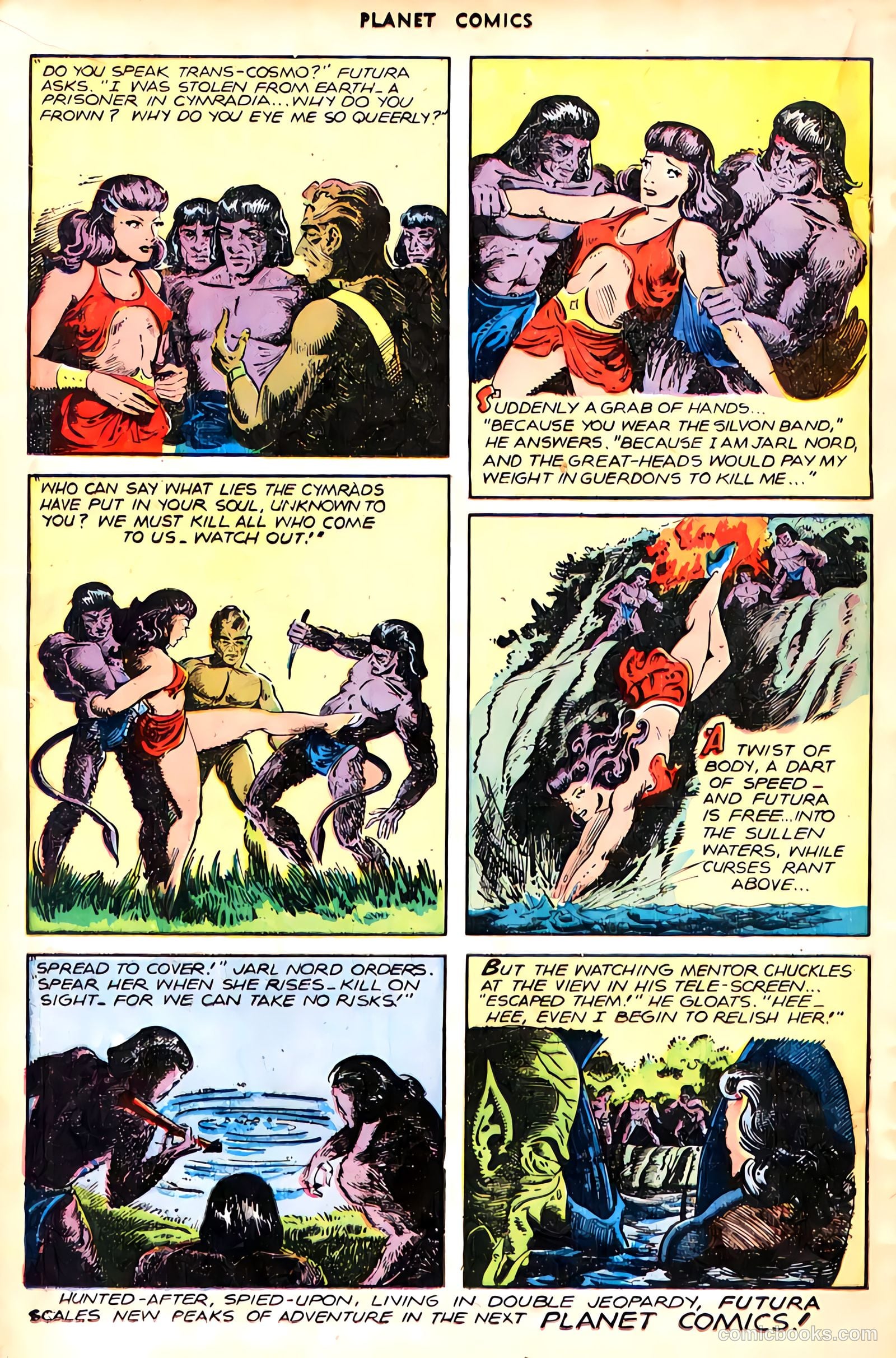 Planet Comics #44 (1946) — page 19 of 53