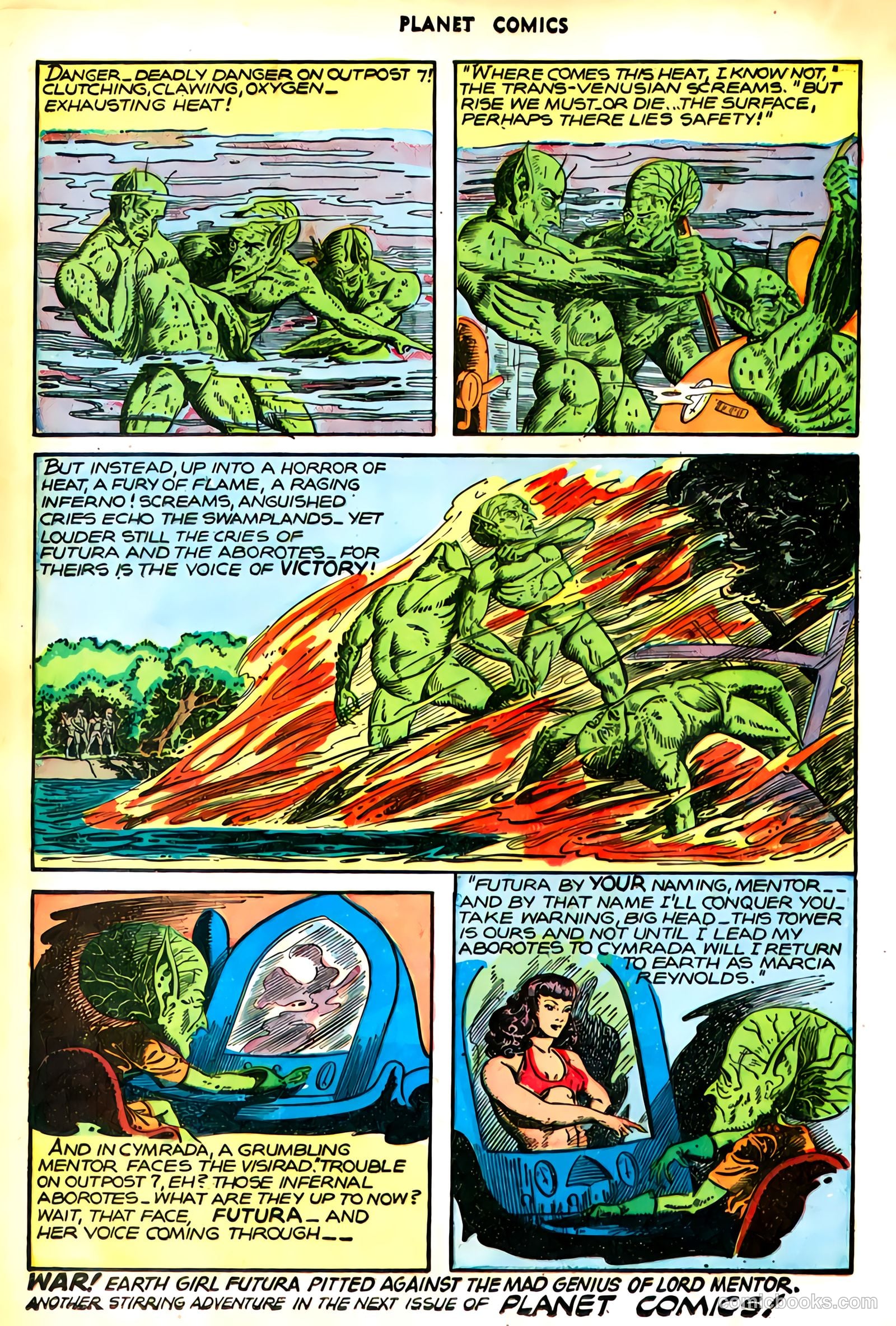 Planet Comics #46 (1947) — page 19 of 53