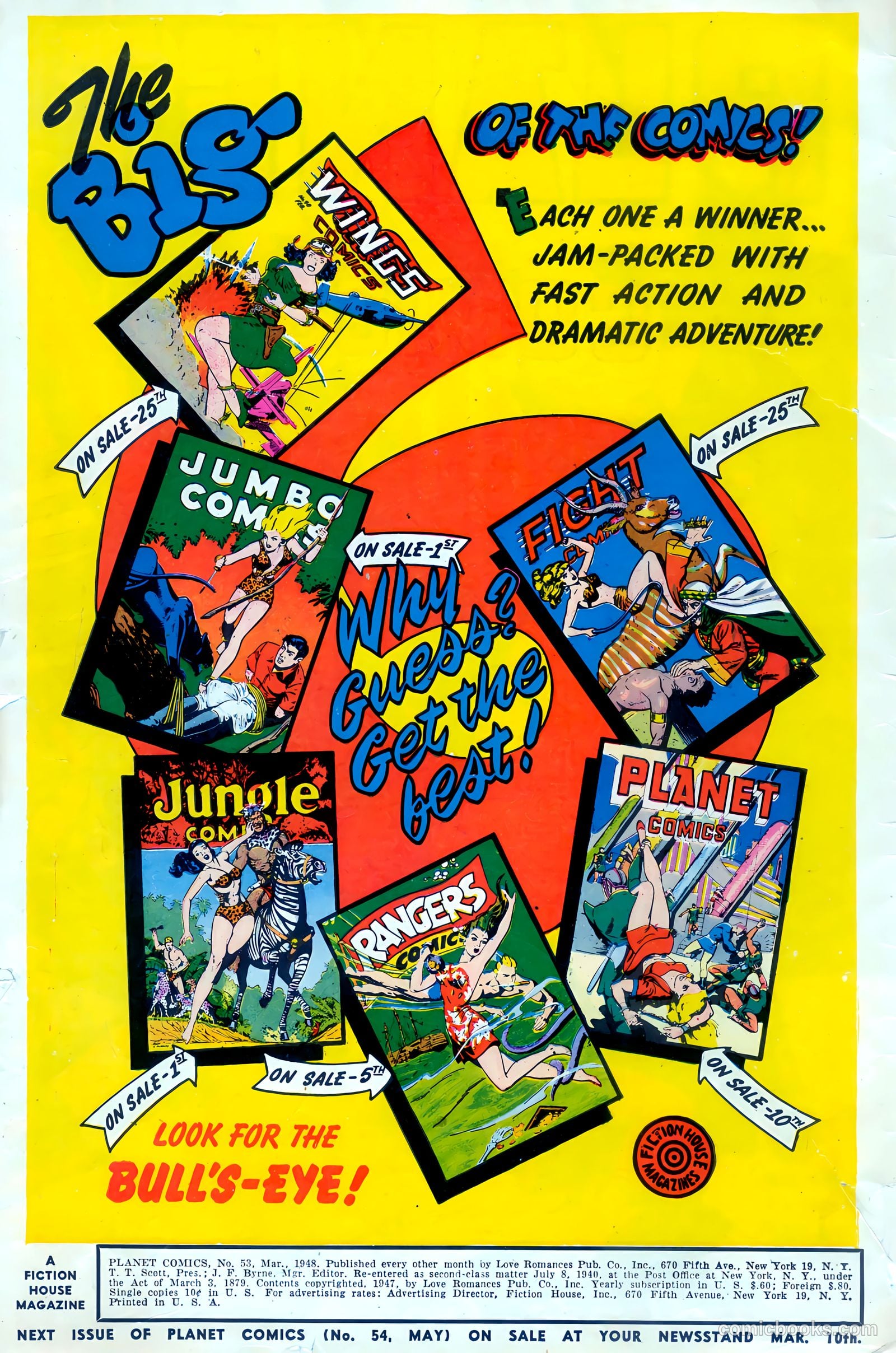 Planet Comics #53 (1948, Love Romances Pub. Co., Inc.) — page 2 of 52