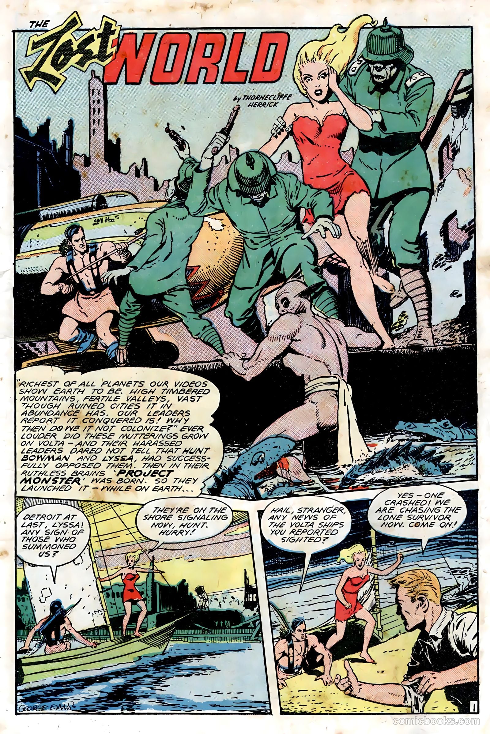 Planet Comics #53 (1948, Love Romances Pub. Co., Inc.) — page 3 of 52