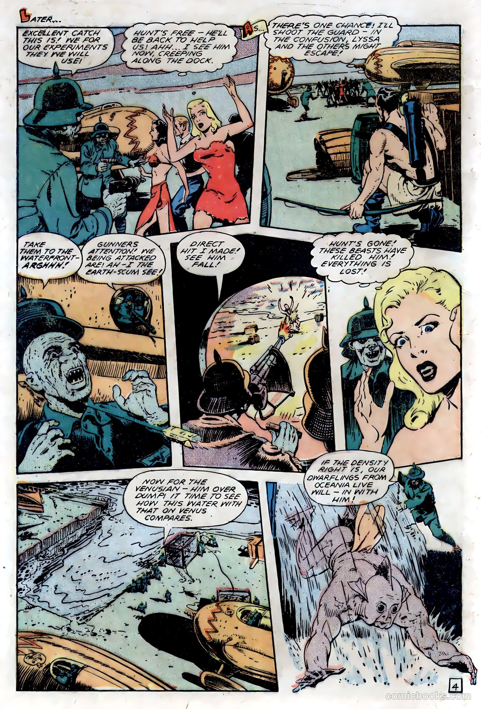 Planet Comics #53 (1948, Love Romances Pub. Co., Inc.) — page 6 of 52