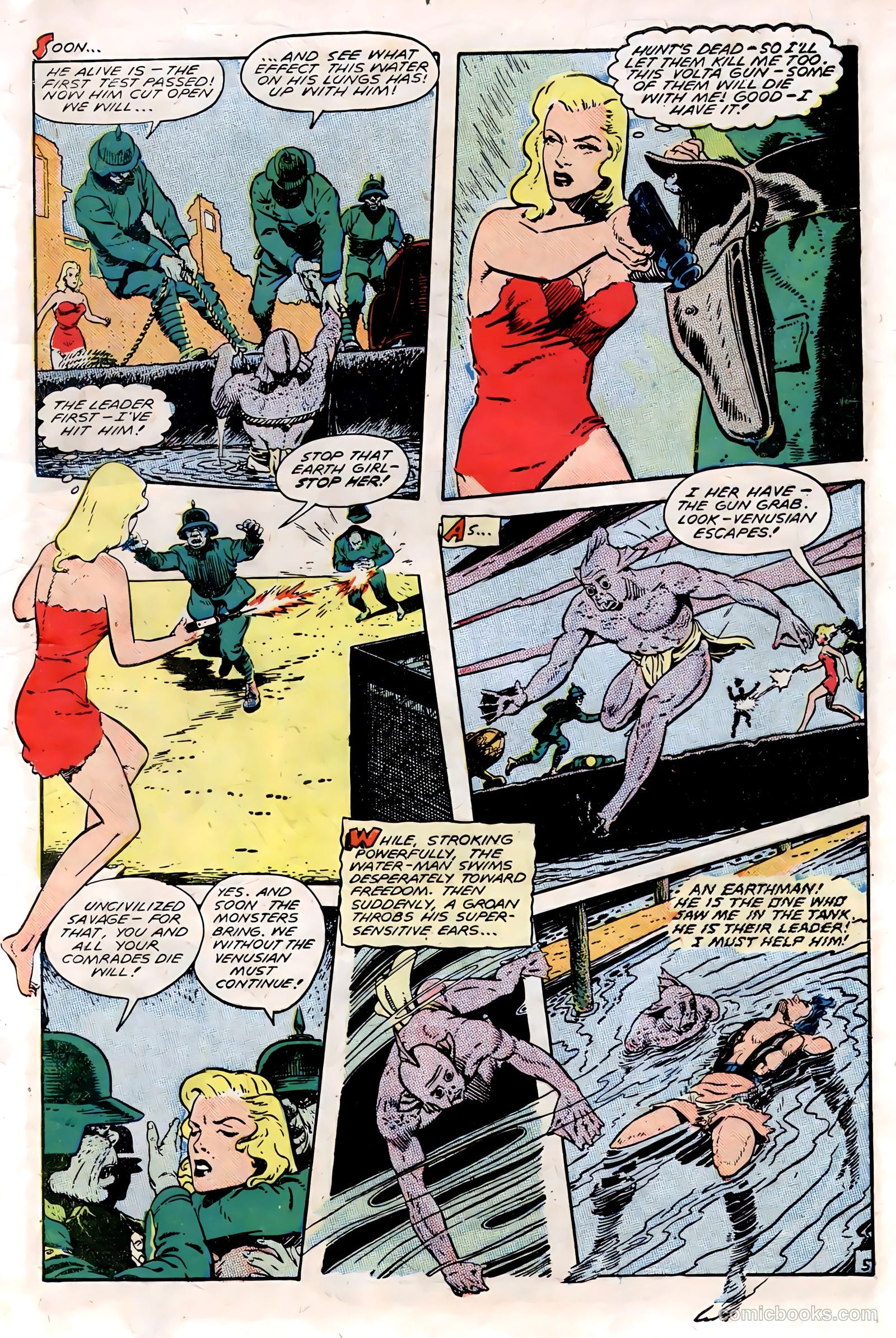 Planet Comics #53 (1948, Love Romances Pub. Co., Inc.) — page 7 of 52