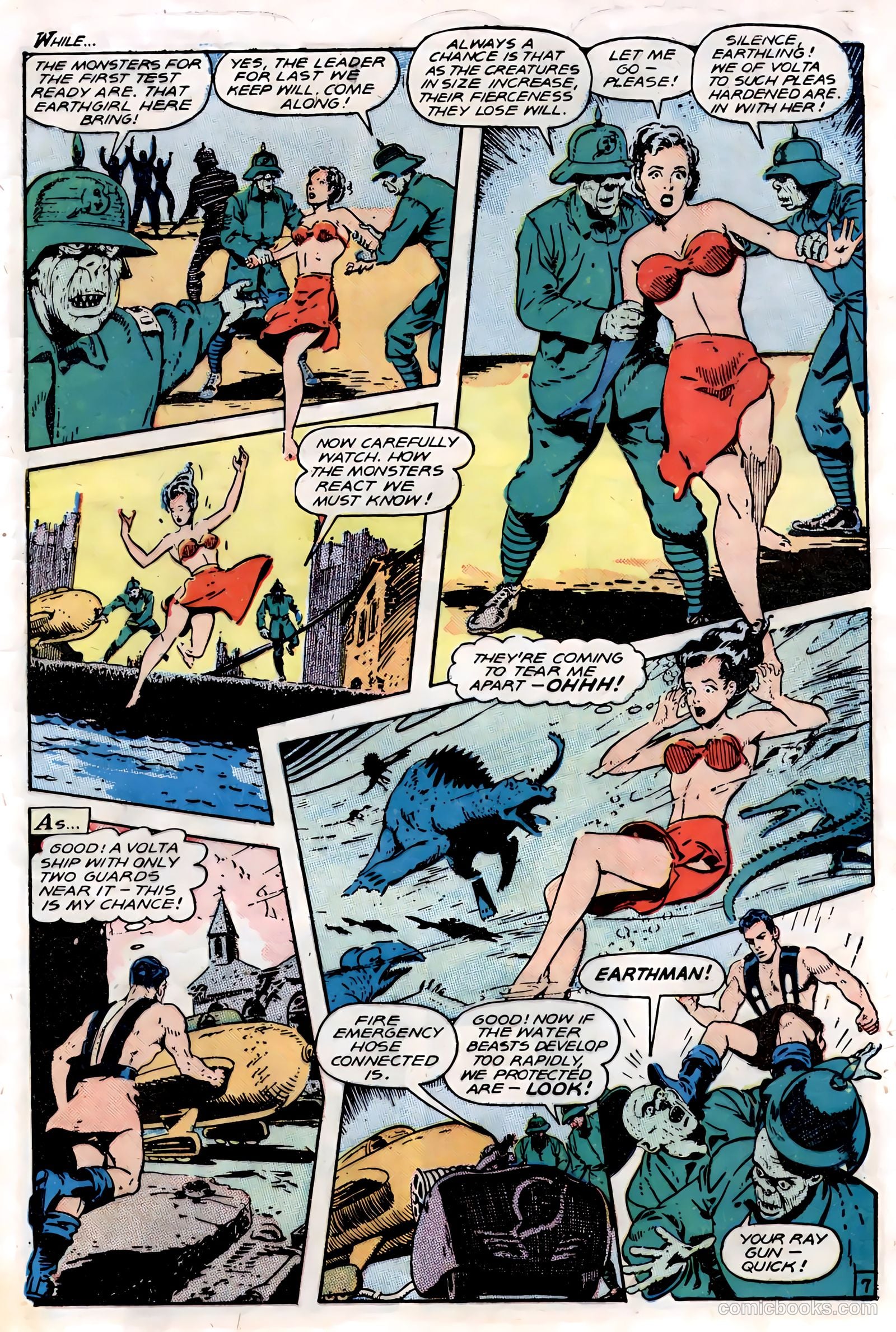 Planet Comics #53 (1948, Love Romances Pub. Co., Inc.) — page 9 of 52