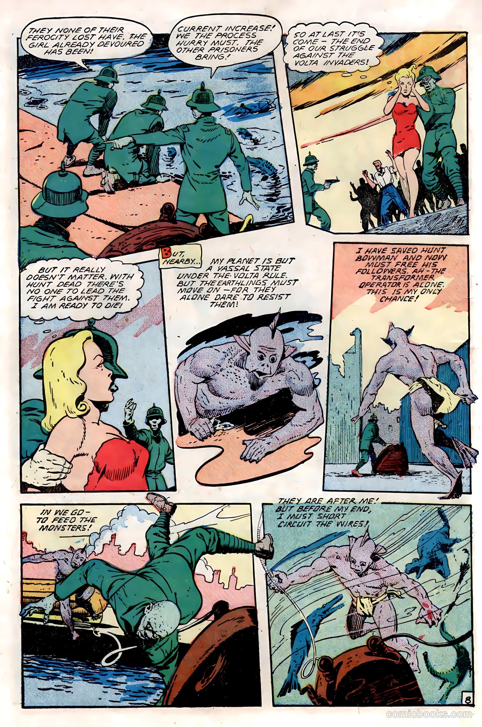 Planet Comics #53 (1948, Love Romances Pub. Co., Inc.) — page 10 of 52