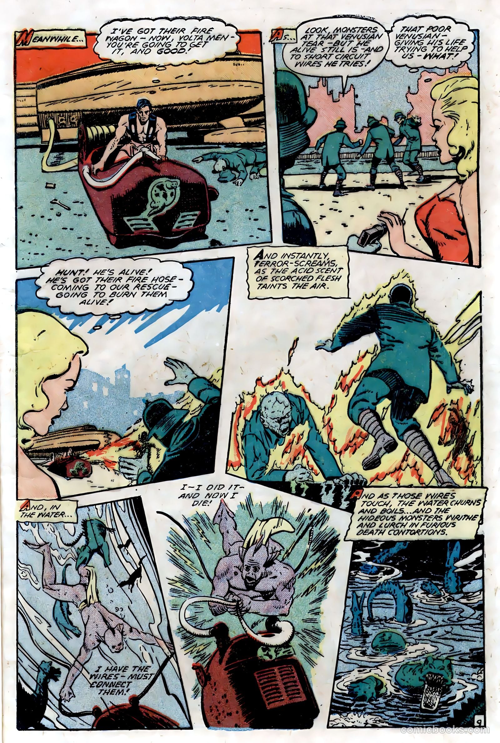 Planet Comics #53 (1948, Love Romances Pub. Co., Inc.) — page 11 of 52