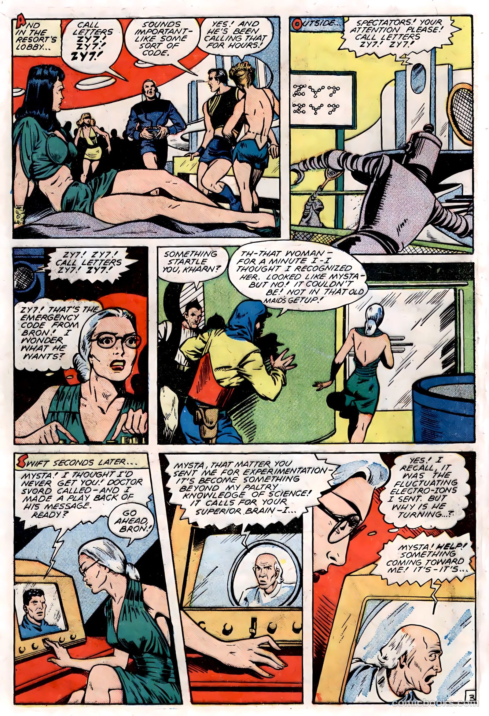 Planet Comics #53 (1948, Love Romances Pub. Co., Inc.) — page 16 of 52