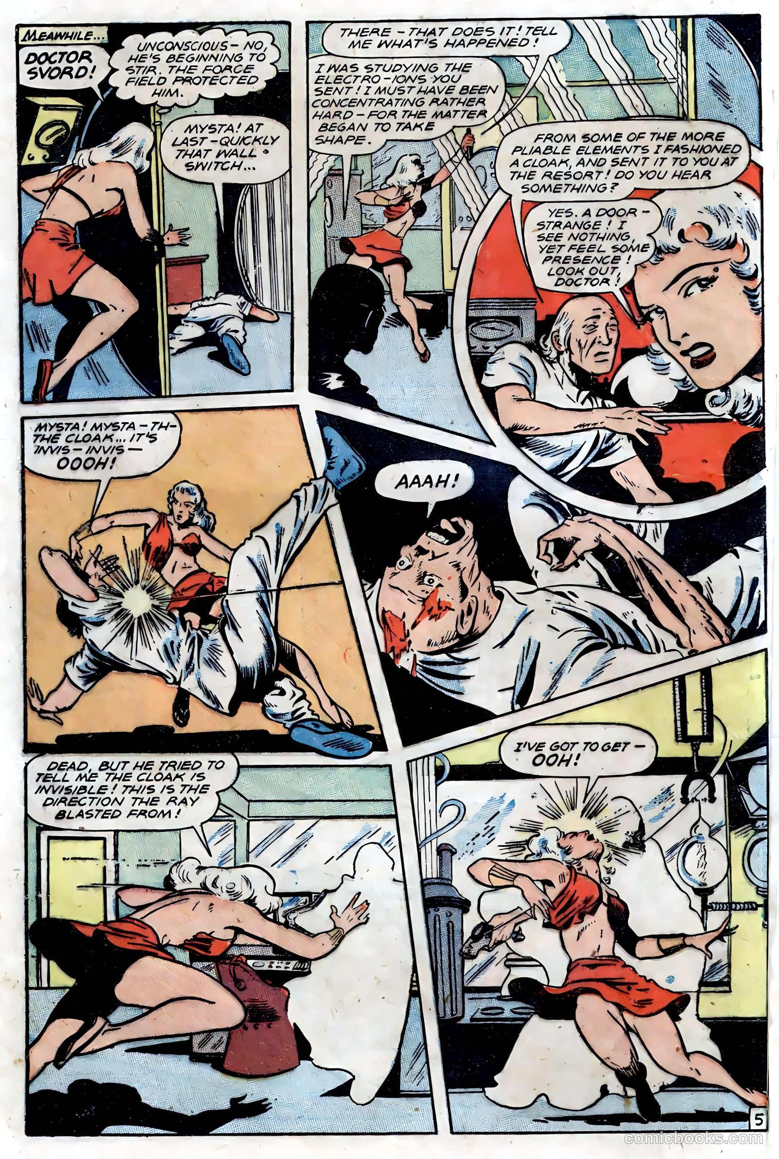 Planet Comics #53 (1948, Love Romances Pub. Co., Inc.) — page 18 of 52