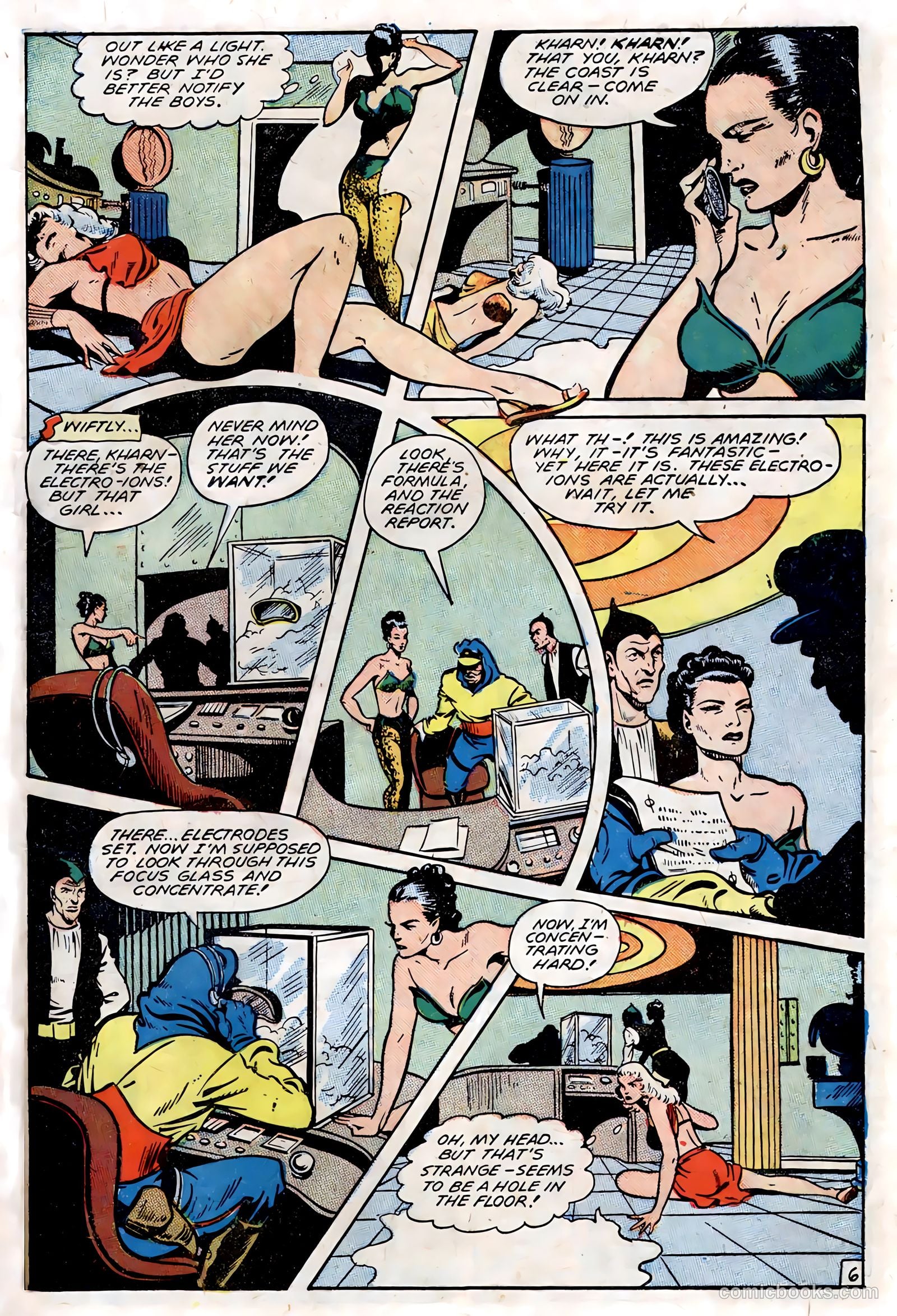 Planet Comics #53 (1948, Love Romances Pub. Co., Inc.) — page 19 of 52