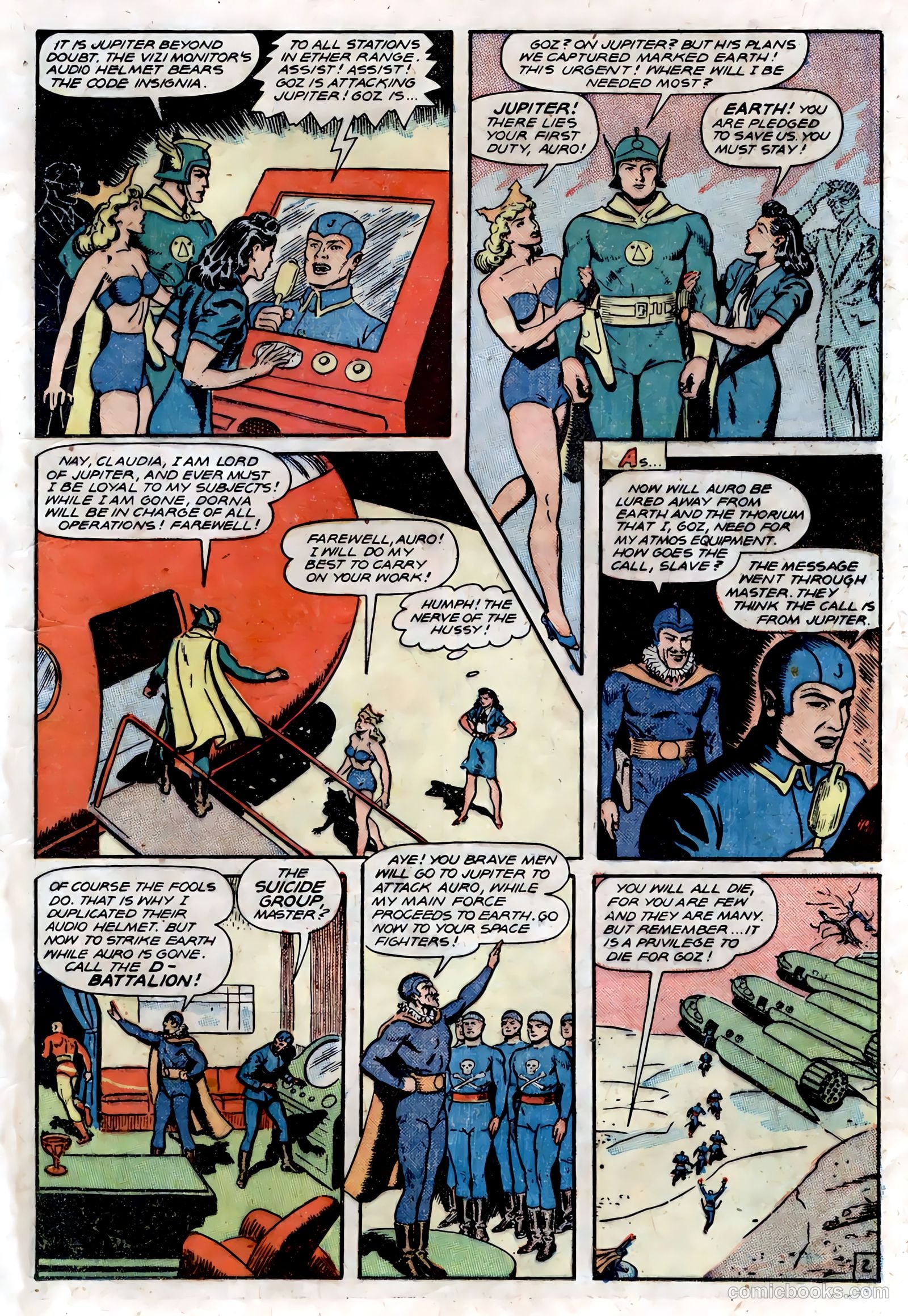 Planet Comics #53 (1948, Love Romances Pub. Co., Inc.) — page 23 of 52