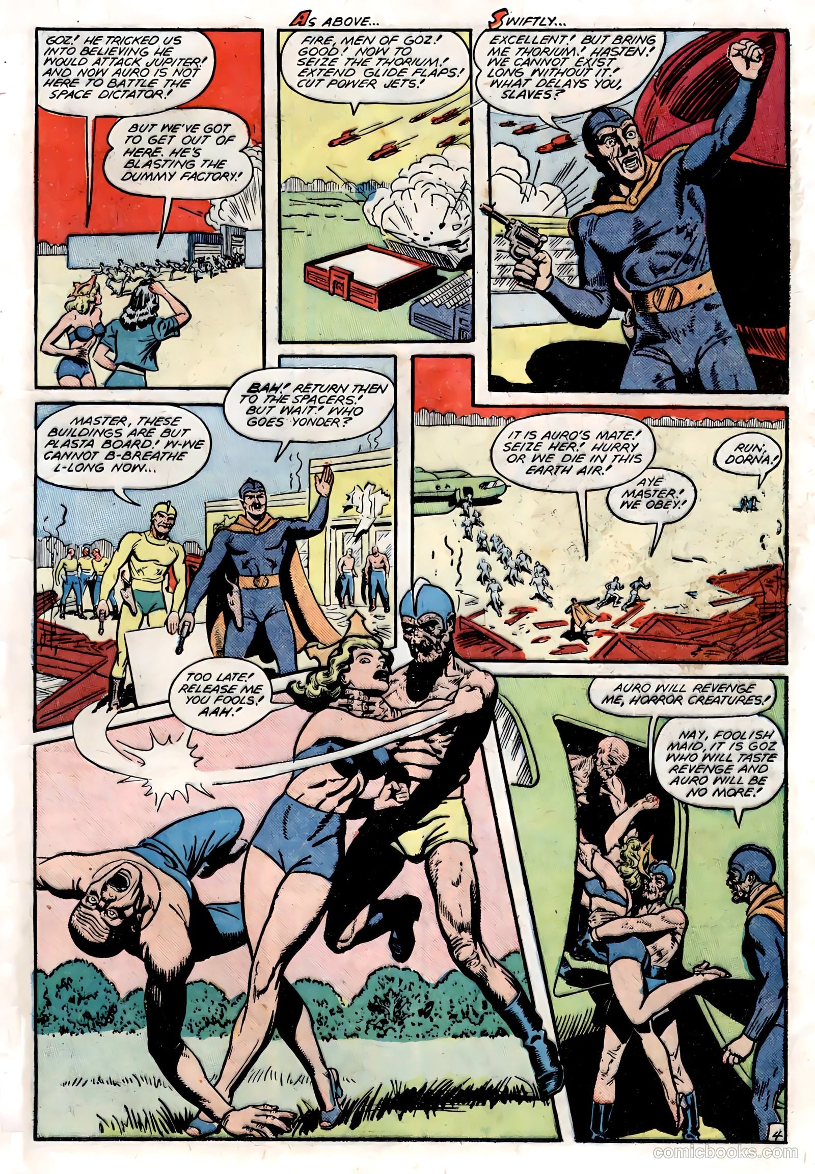 Planet Comics #53 (1948, Love Romances Pub. Co., Inc.) — page 25 of 52