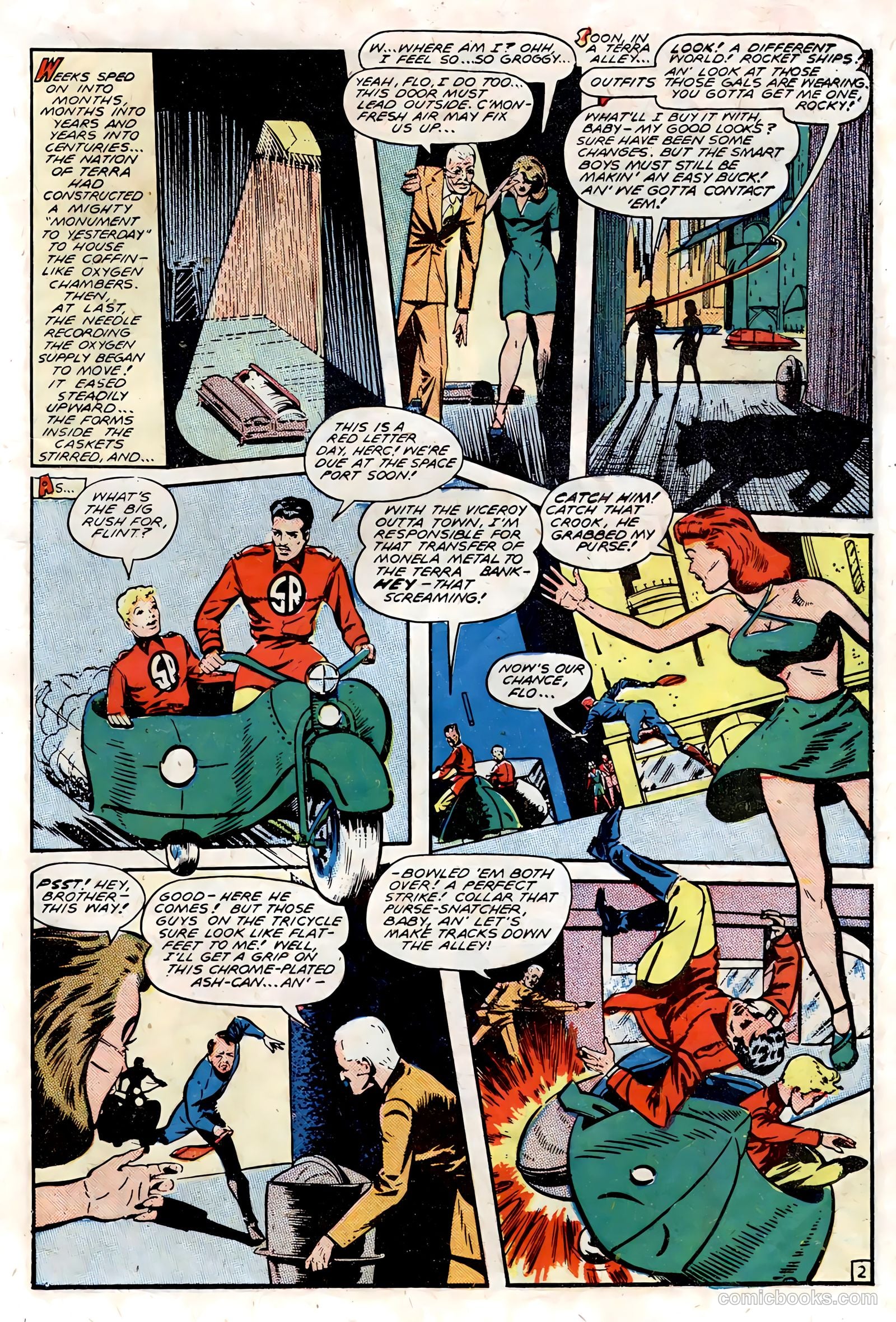 Planet Comics #53 (1948, Love Romances Pub. Co., Inc.) — page 31 of 52