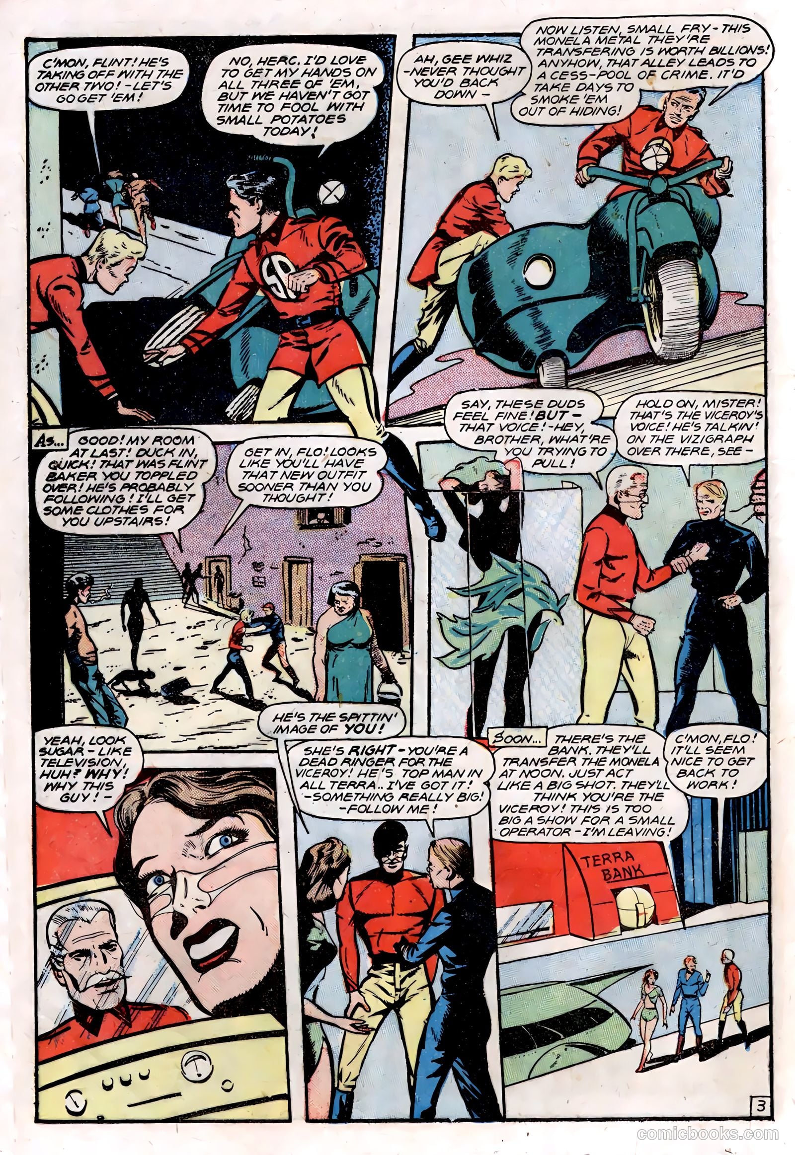 Planet Comics #53 (1948, Love Romances Pub. Co., Inc.) — page 32 of 52