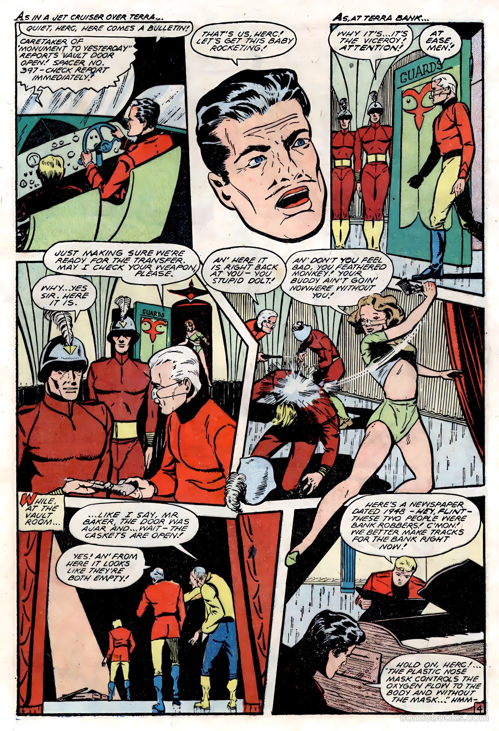 Planet Comics #53 (1948, Love Romances Pub. Co., Inc.) — page 33 of 52