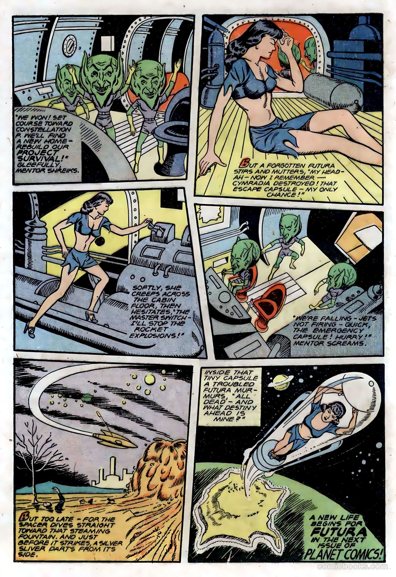 Planet Comics #53 (1948, Love Romances Pub. Co., Inc.) — page 42 of 52