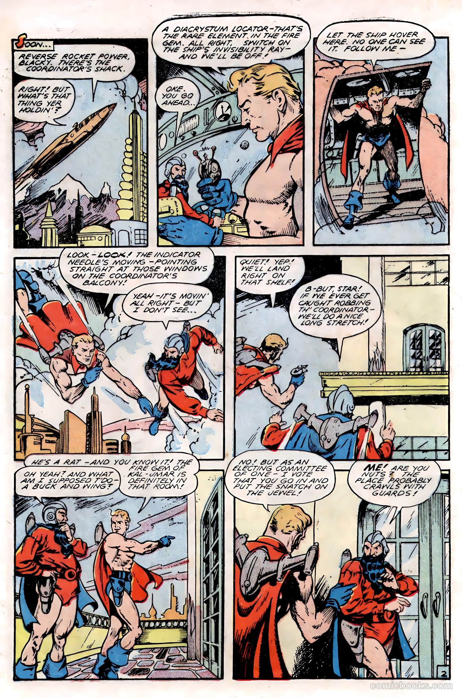 Planet Comics #53 (1948, Love Romances Pub. Co., Inc.) — page 44 of 52