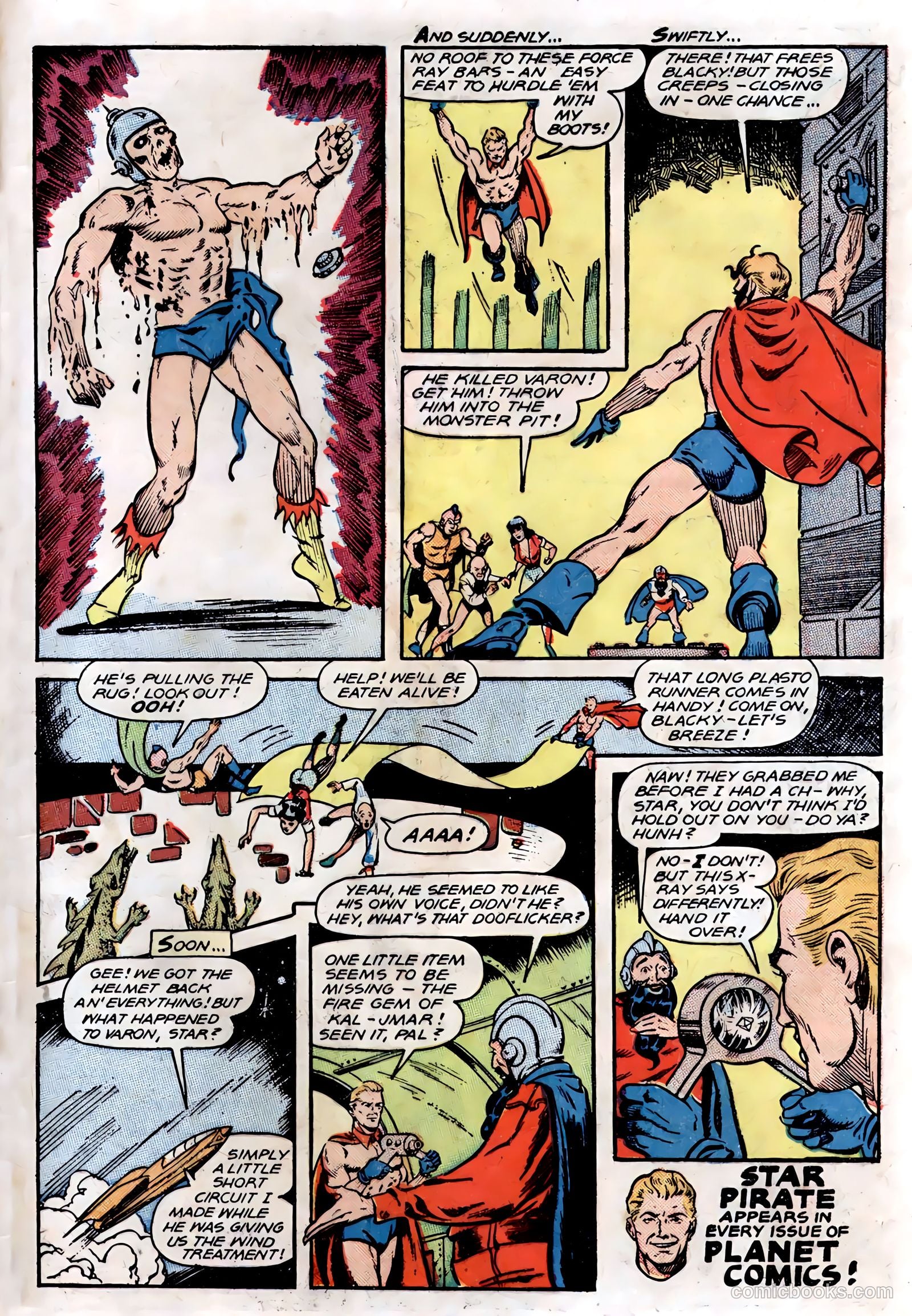 Planet Comics #53 (1948, Love Romances Pub. Co., Inc.) — page 49 of 52