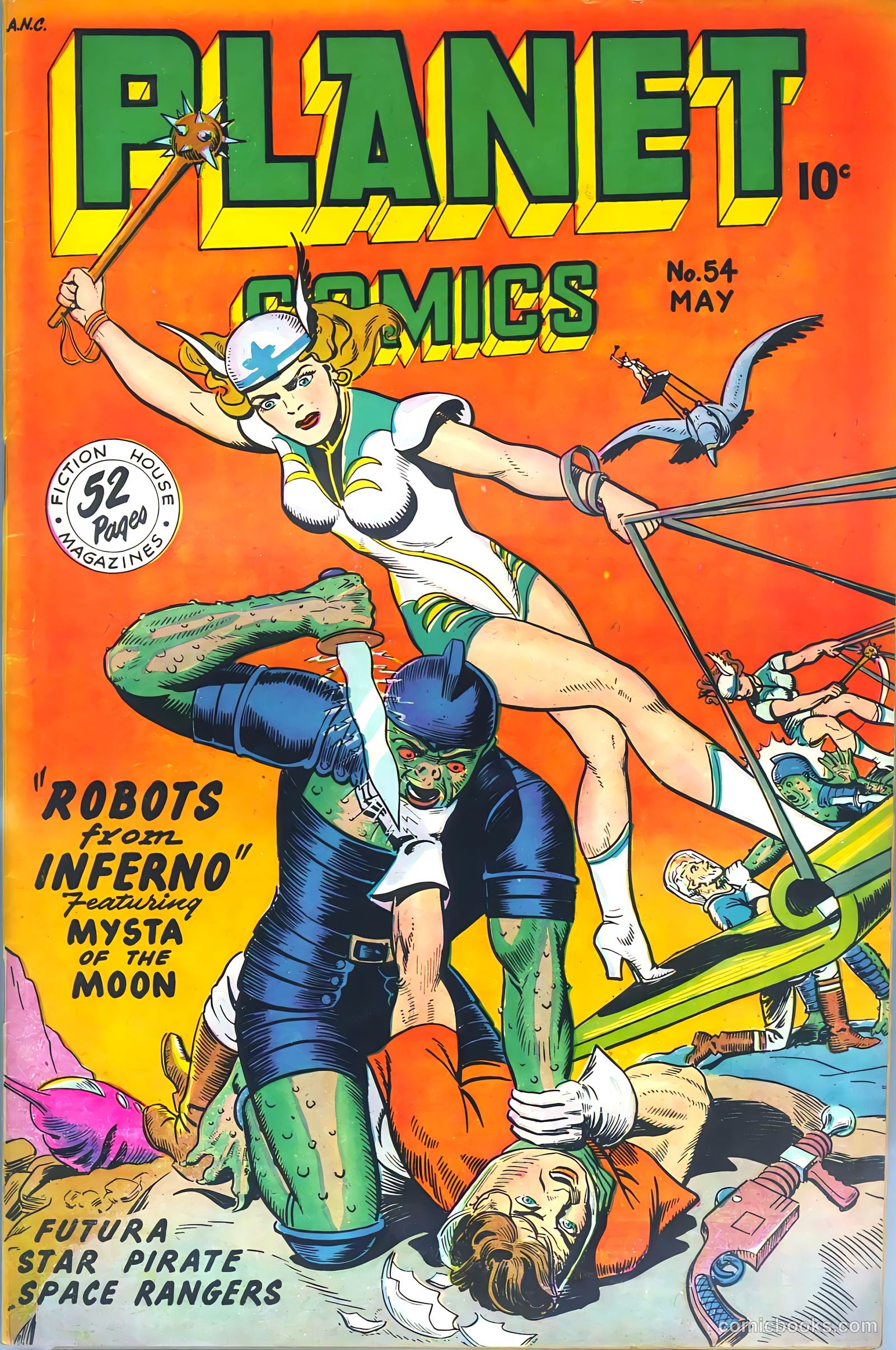Planet Comics #54 cover
