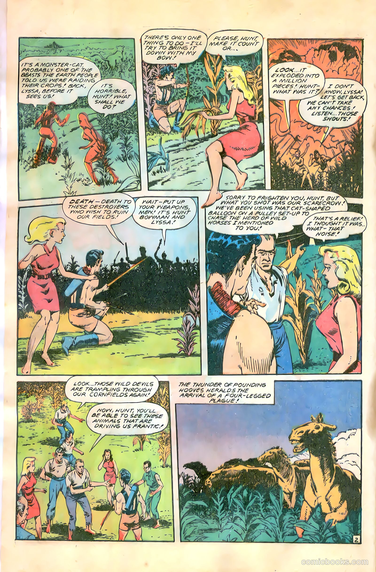 Planet Comics #58 (1949, Fiction House) — page 4 of 52