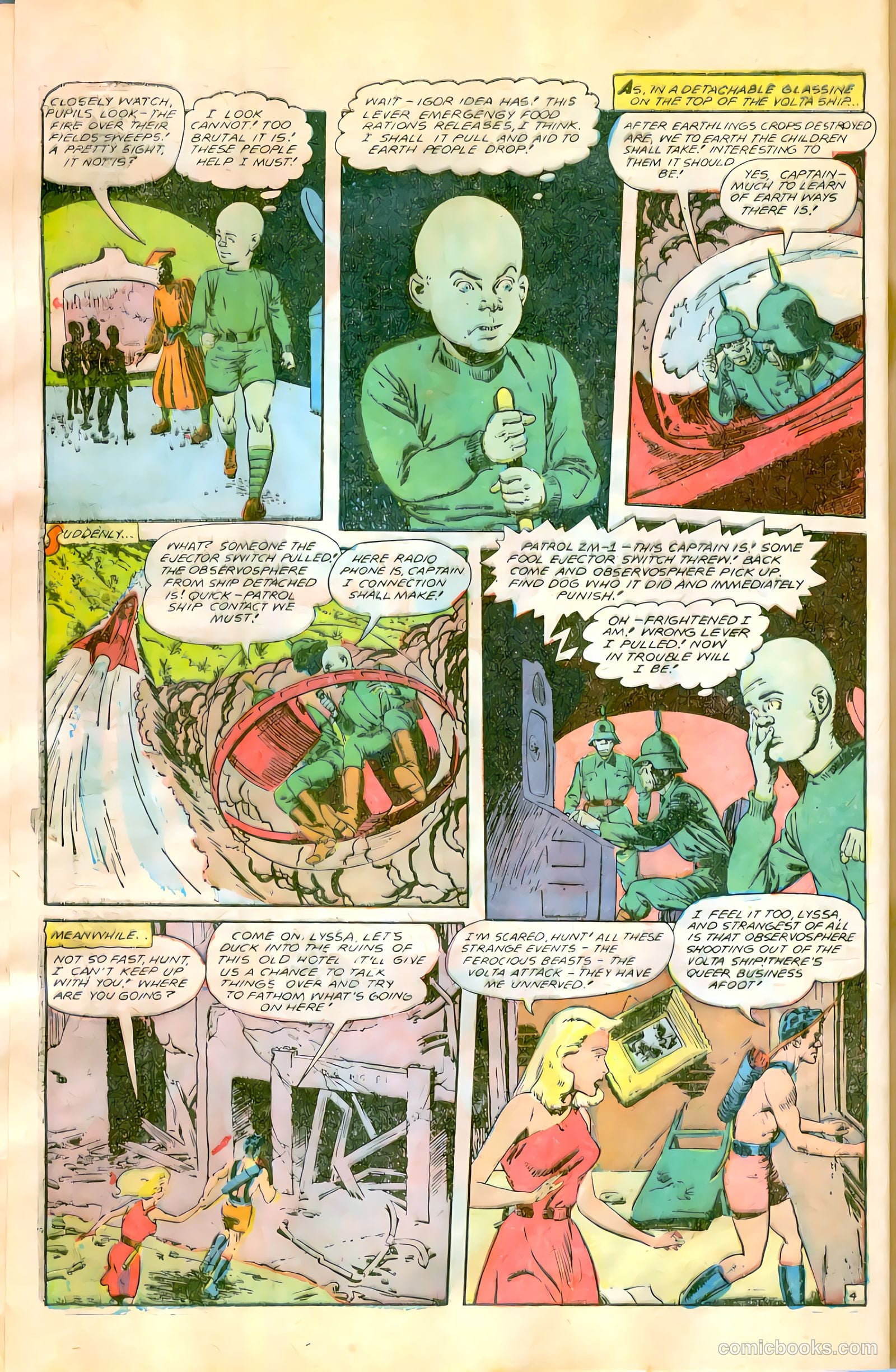 Planet Comics #58 (1949, Fiction House) — page 6 of 52