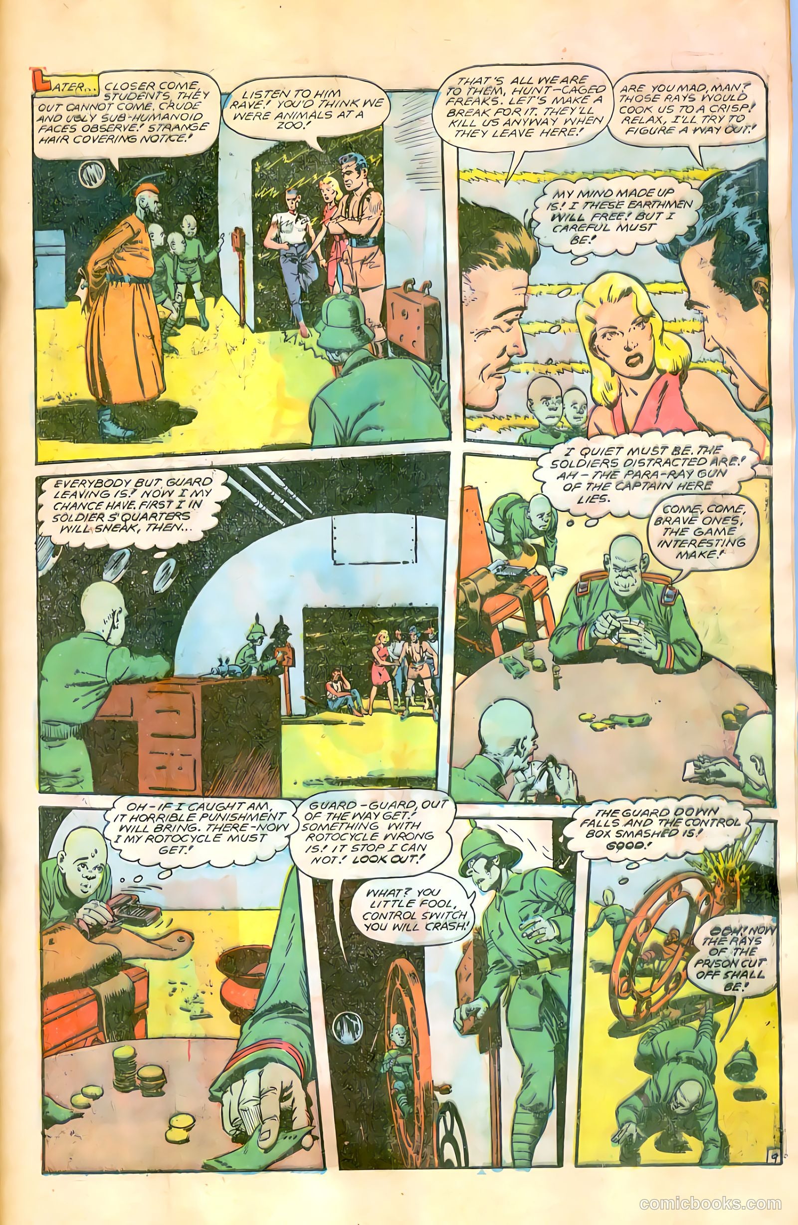 Planet Comics #58 (1949, Fiction House) — page 11 of 52