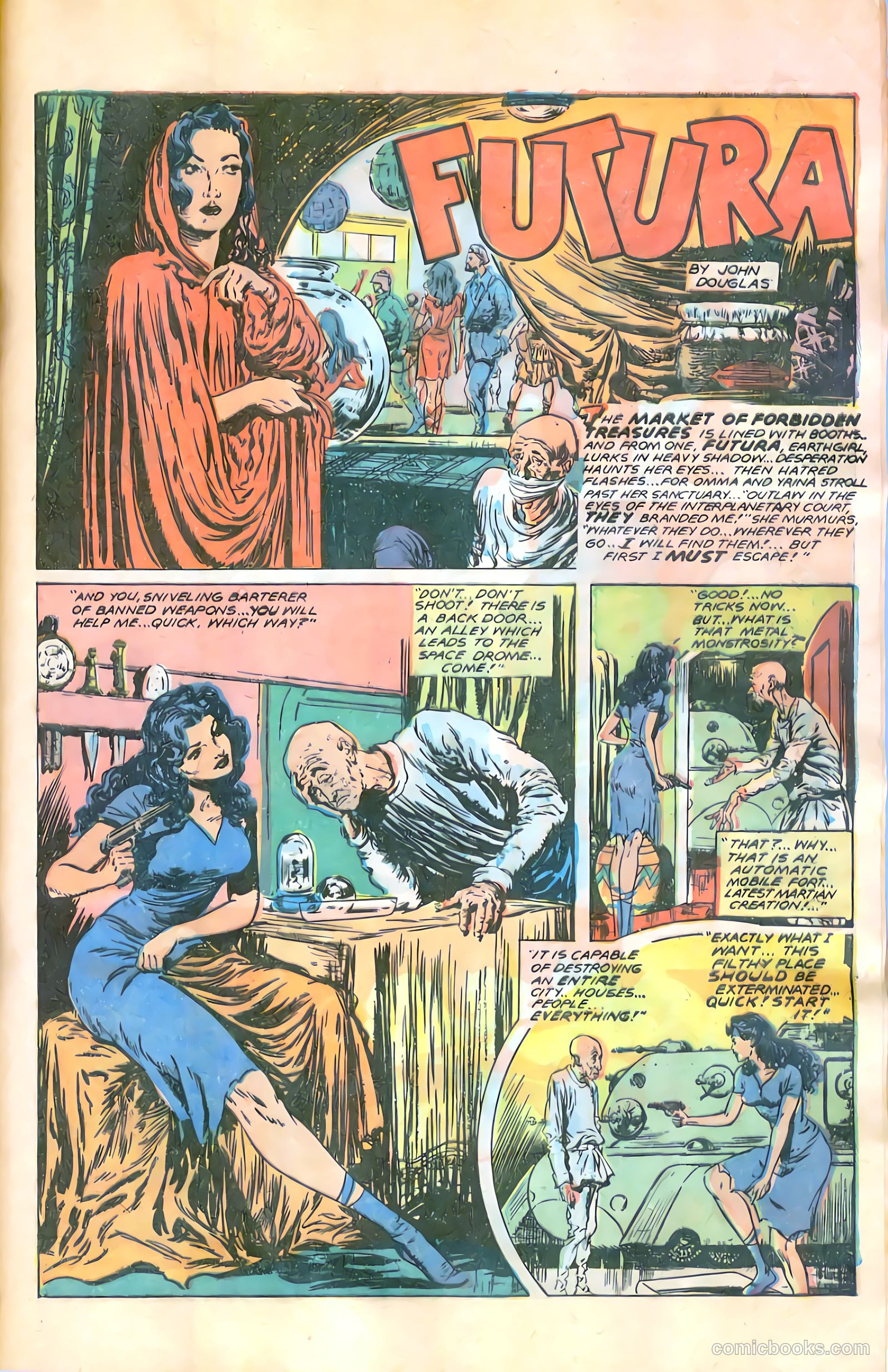 Planet Comics #58 (1949, Fiction House) — page 13 of 52
