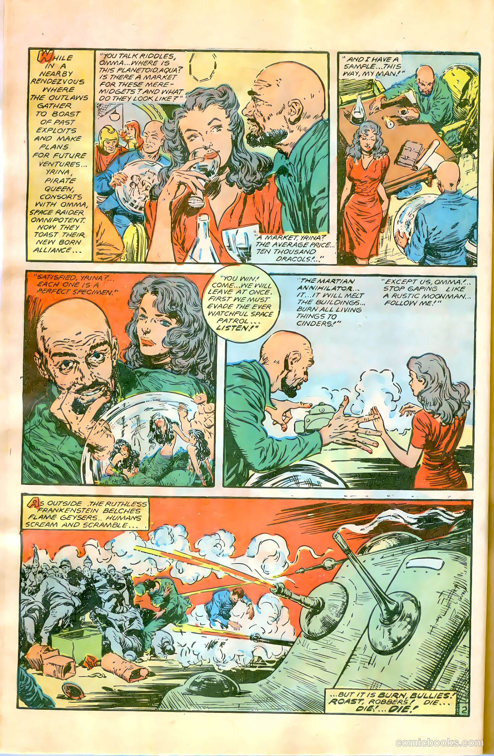 Planet Comics #58 (1949, Fiction House) — page 14 of 52