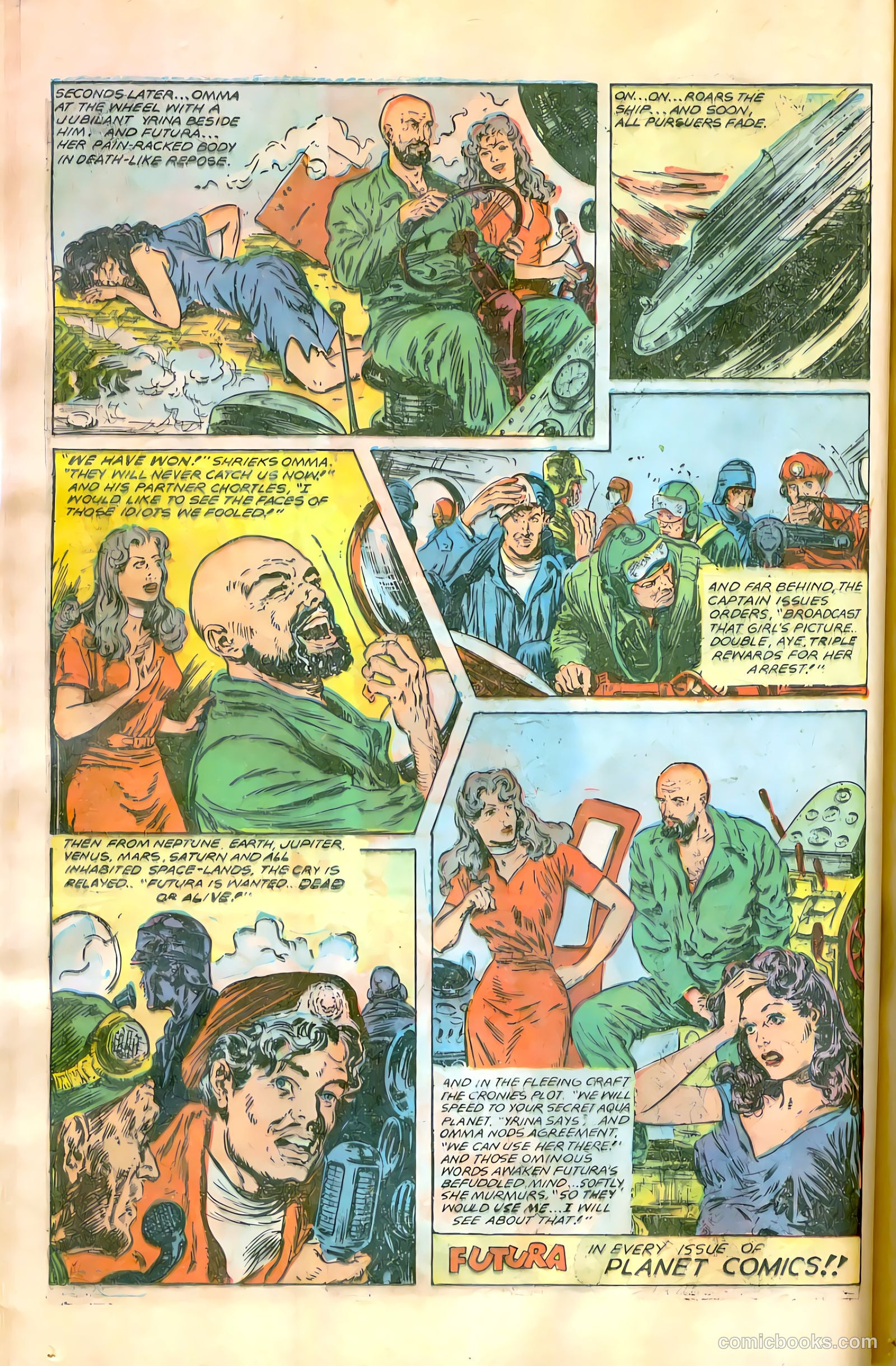 Planet Comics #58 (1949, Fiction House) — page 18 of 52