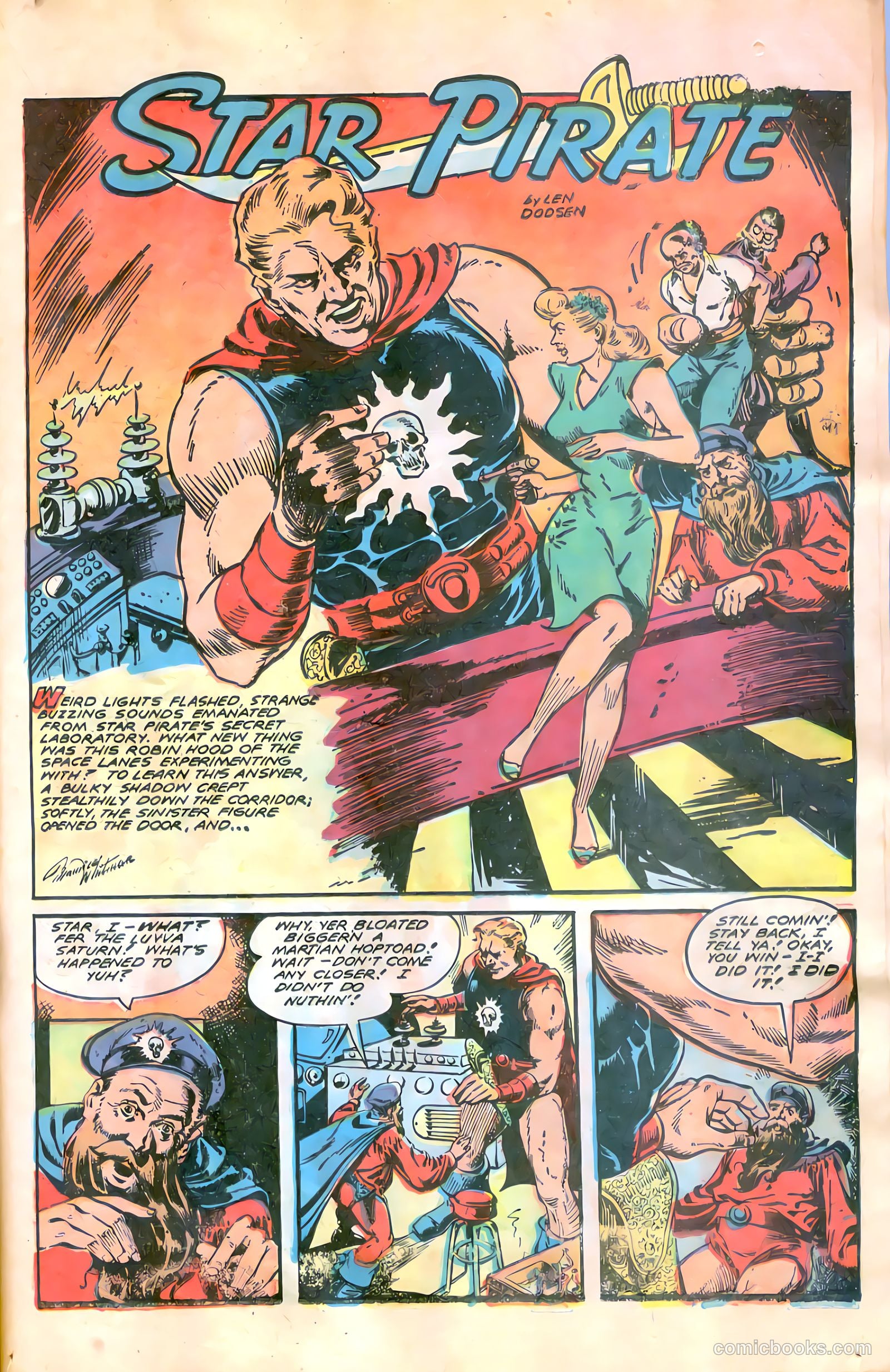 Planet Comics #58 (1949, Fiction House) — page 19 of 52