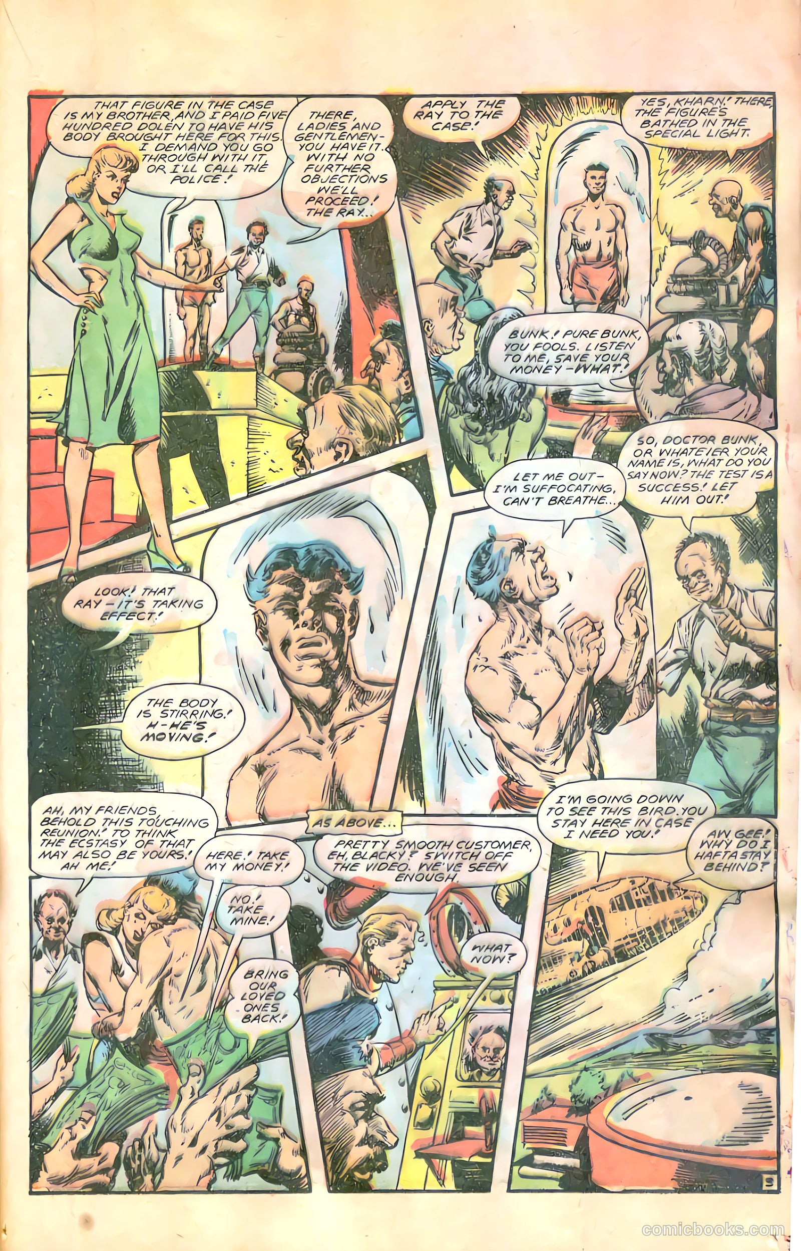 Planet Comics #58 (1949, Fiction House) — page 21 of 52