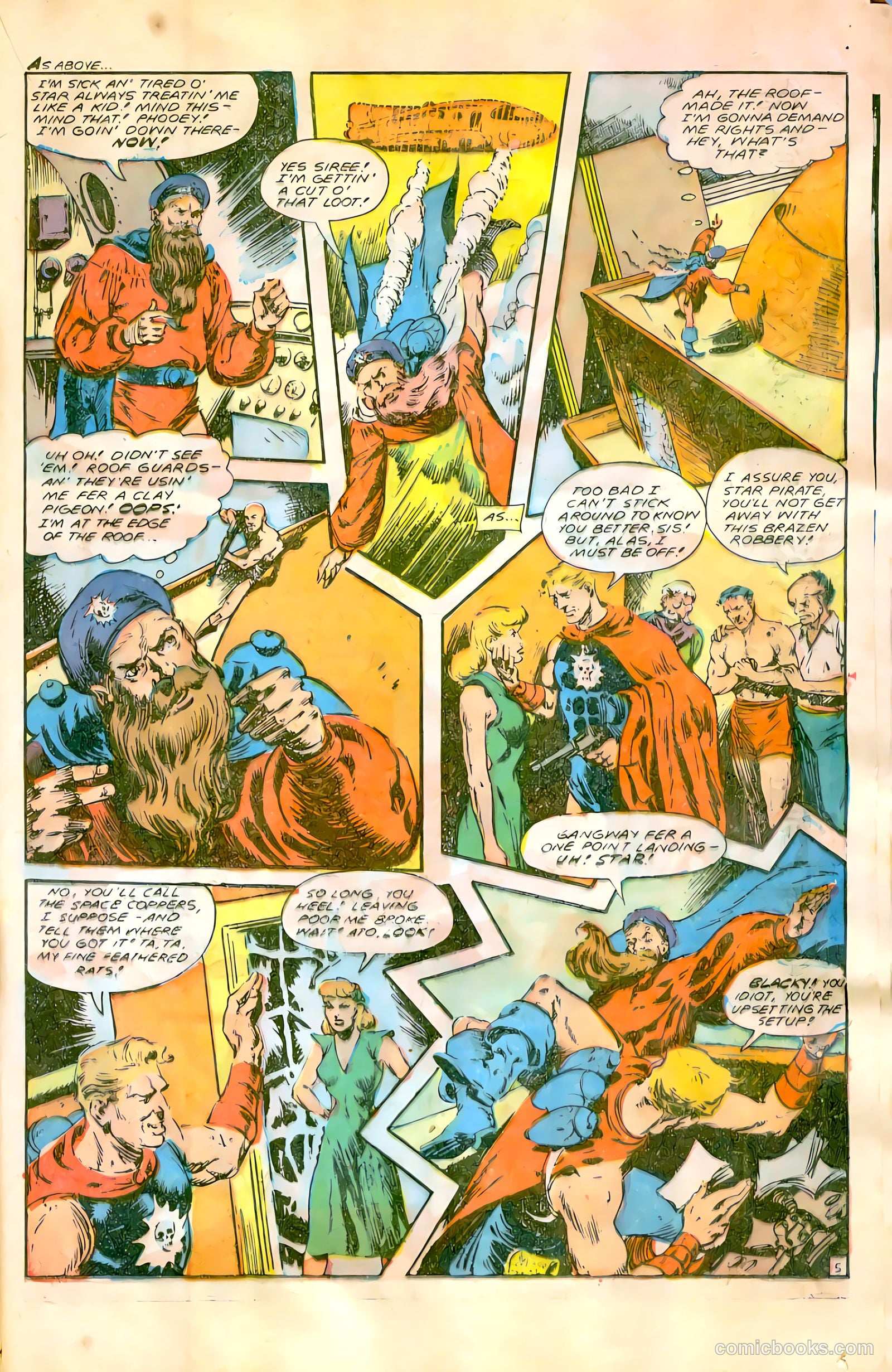 Planet Comics #58 (1949, Fiction House) — page 23 of 52