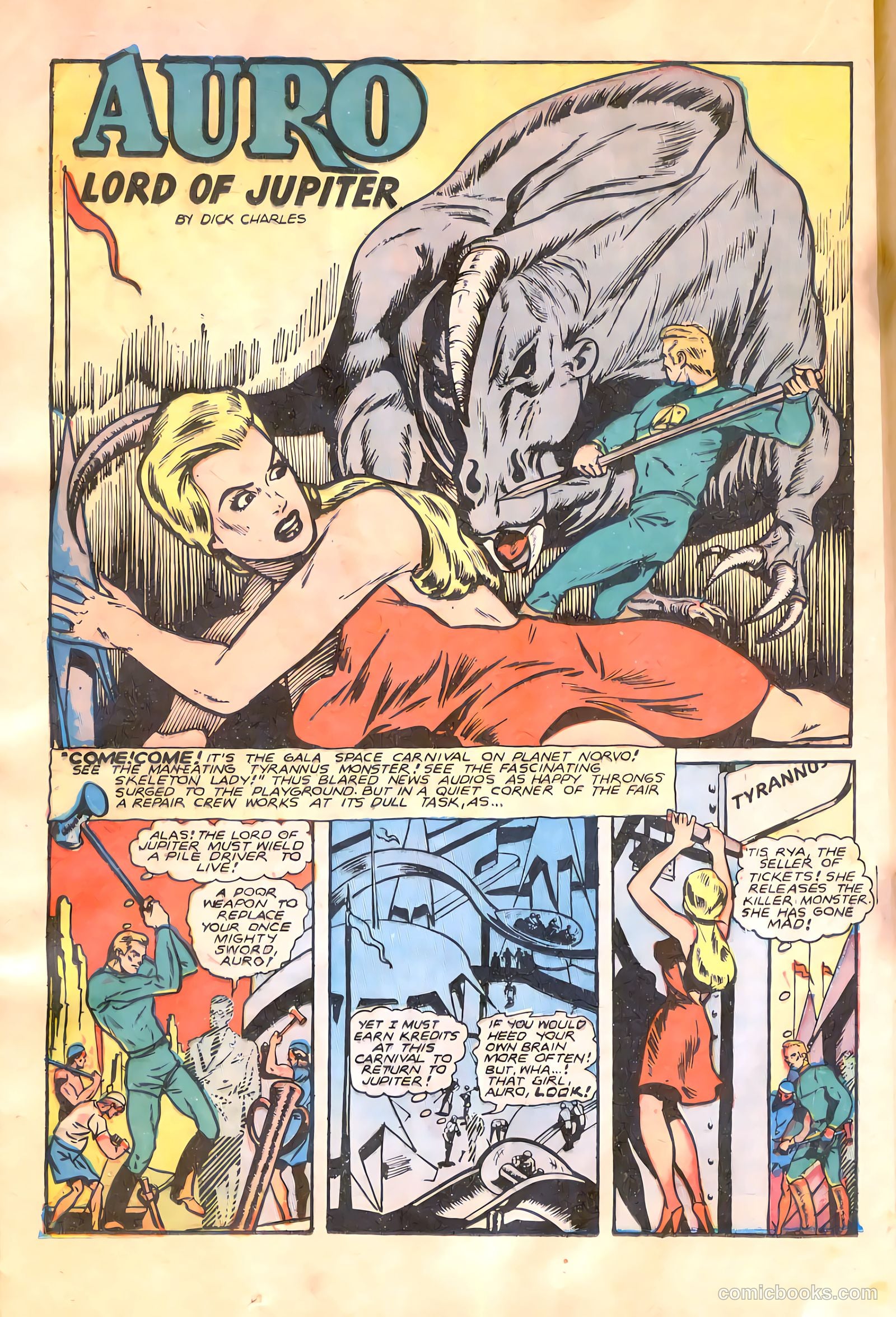 Planet Comics #58 (1949, Fiction House) — page 28 of 52