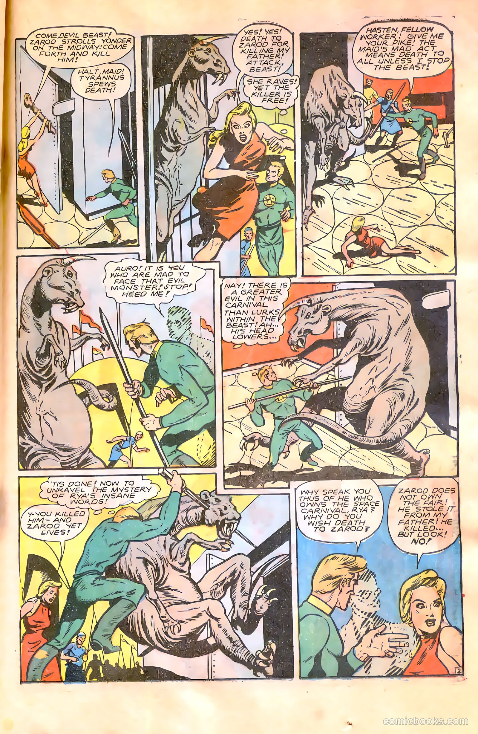 Planet Comics #58 (1949, Fiction House) — page 29 of 52