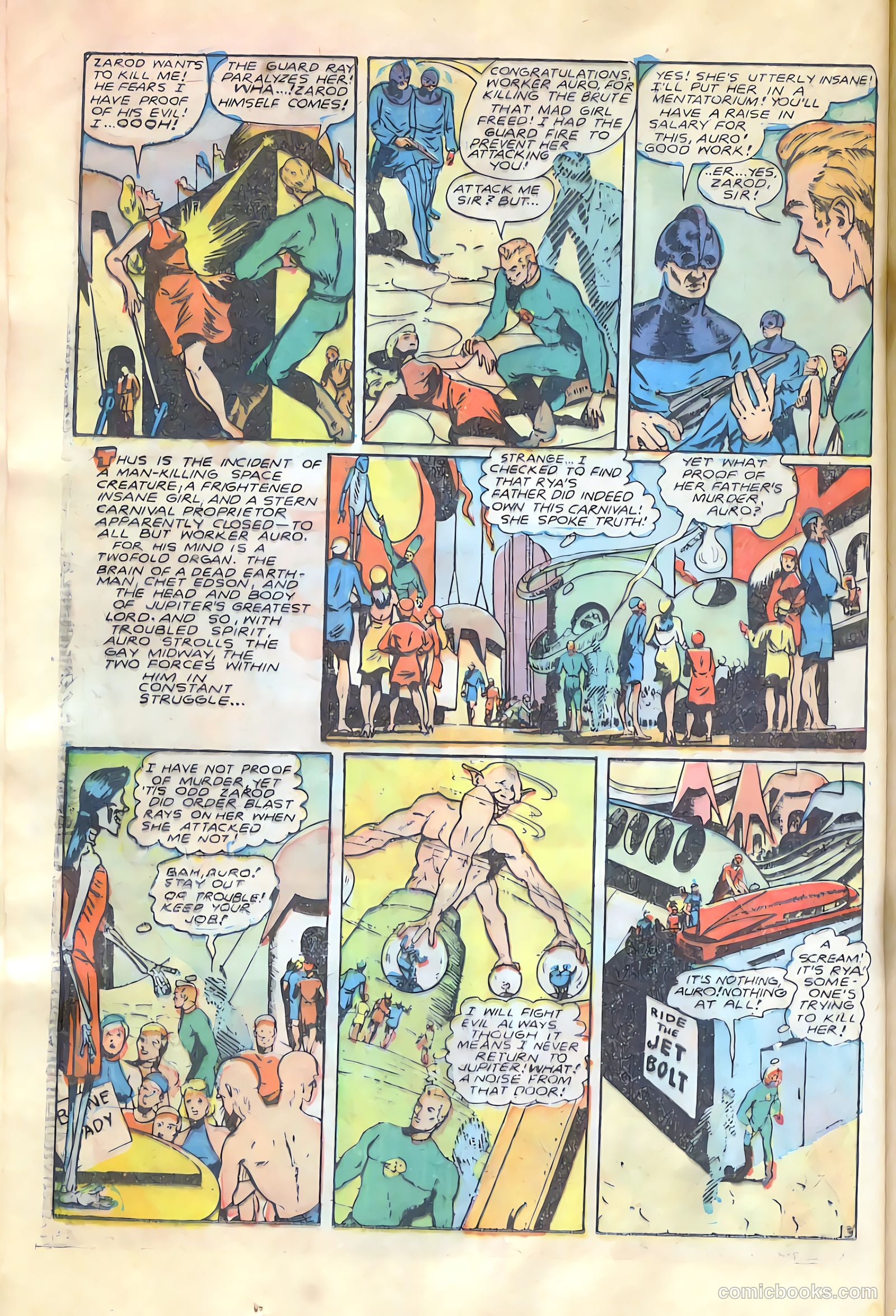 Planet Comics #58 (1949, Fiction House) — page 30 of 52