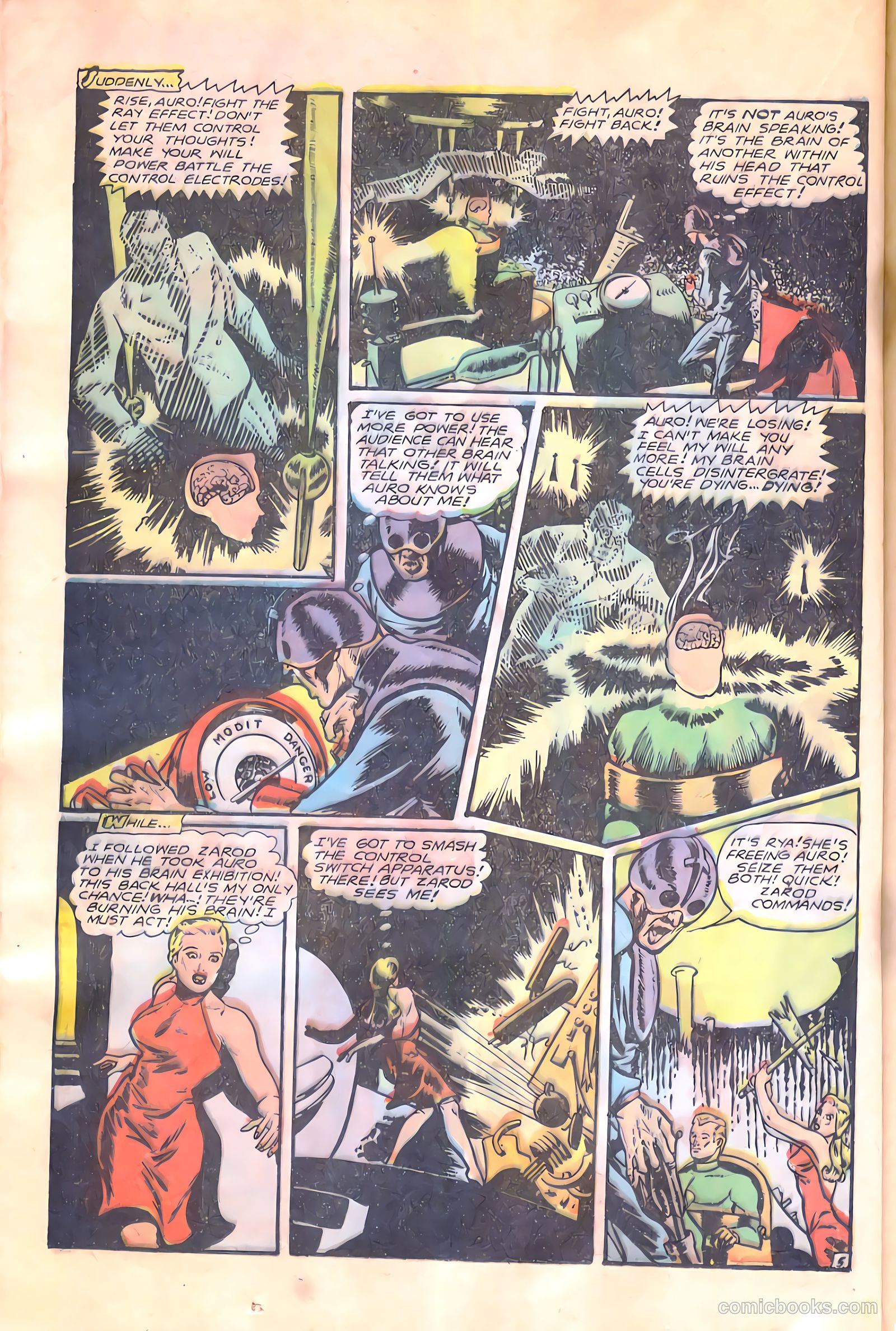 Planet Comics #58 (1949, Fiction House) — page 32 of 52