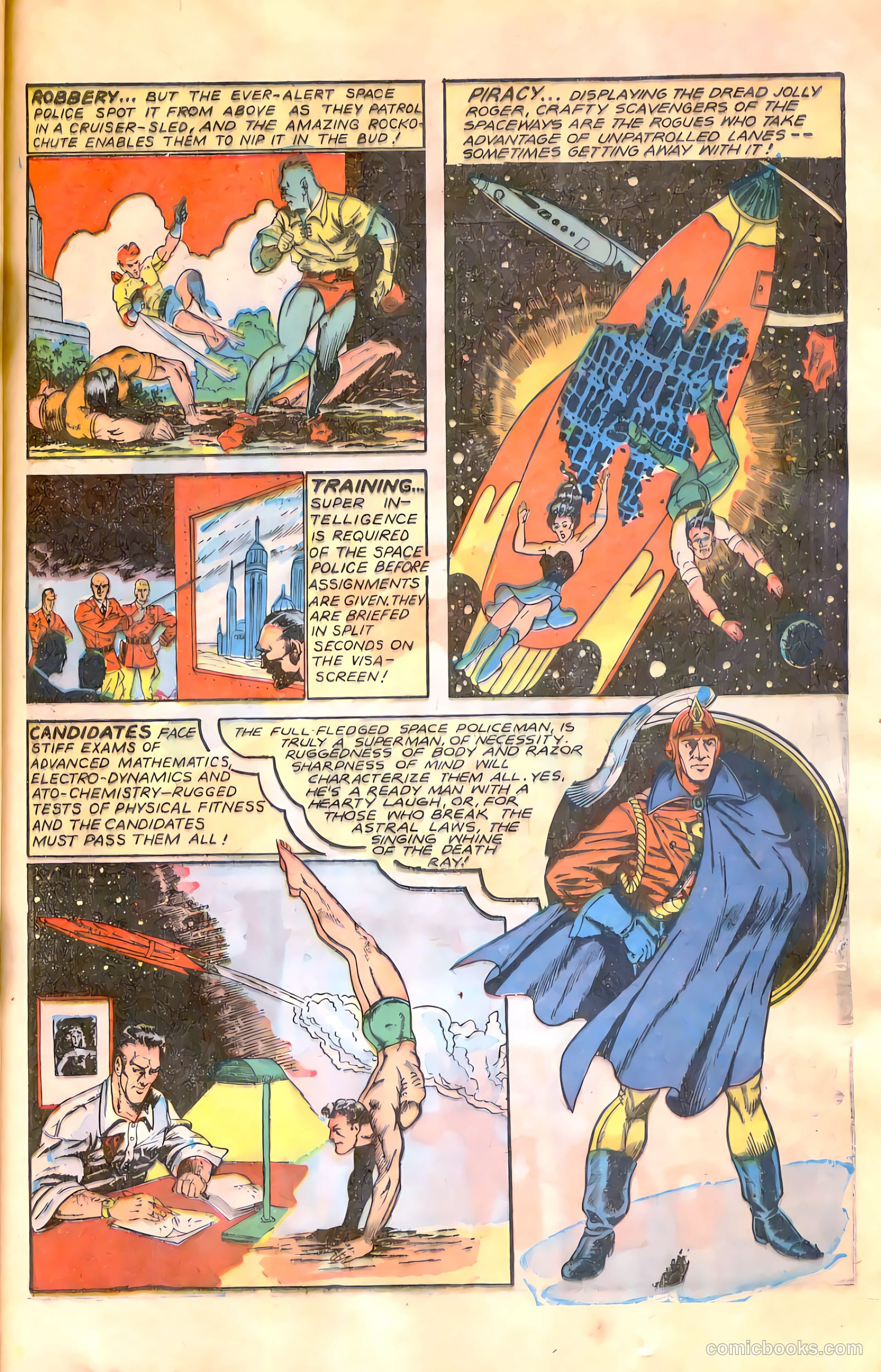 Planet Comics #58 (1949, Fiction House) — page 35 of 52
