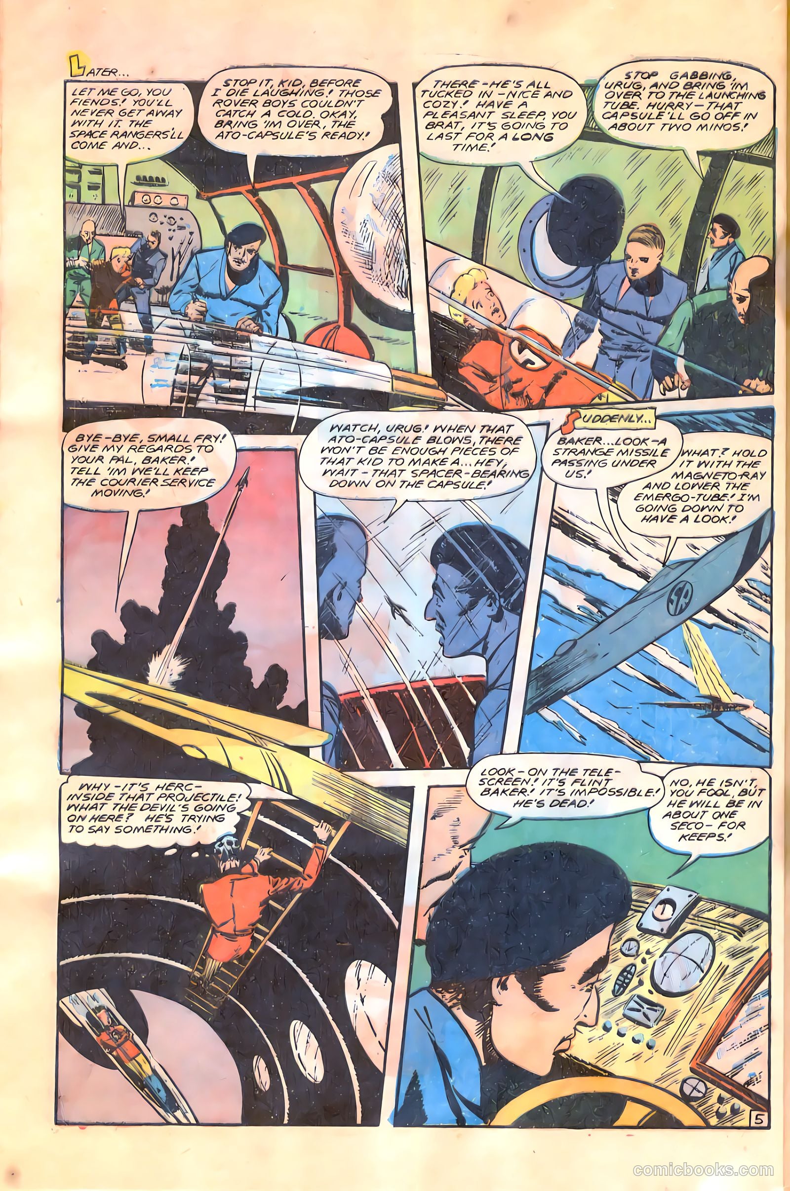 Planet Comics #58 (1949, Fiction House) — page 40 of 52