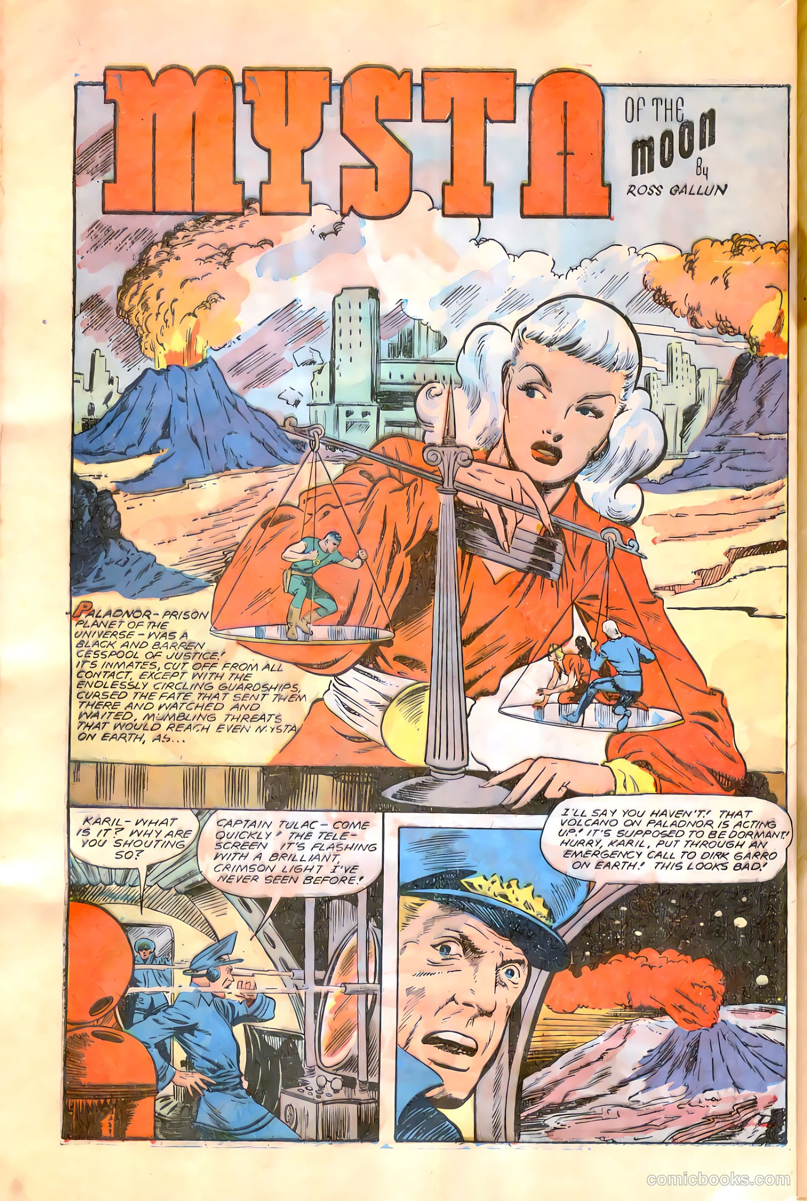 Planet Comics #58 (1949, Fiction House) — page 42 of 52