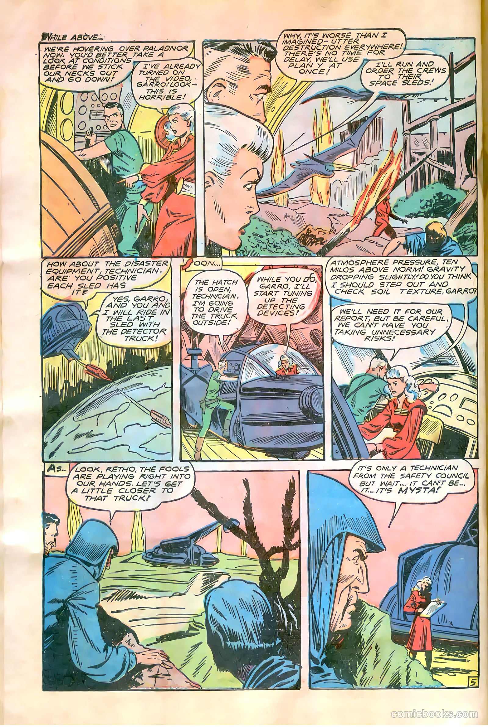 Planet Comics #58 (1949, Fiction House) — page 46 of 52