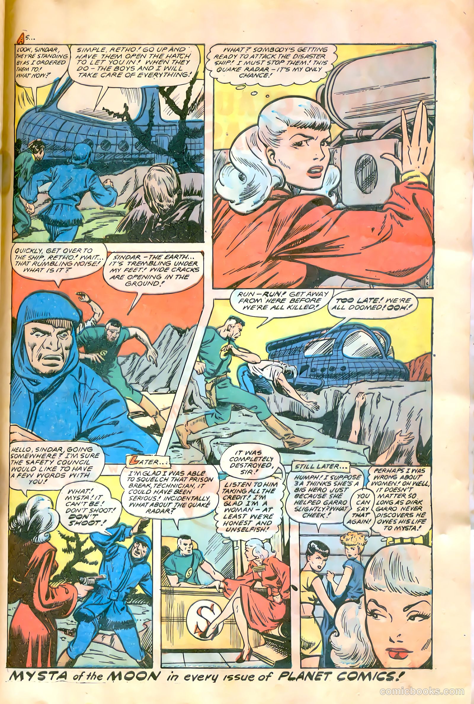 Planet Comics #58 (1949, Fiction House) — page 49 of 52